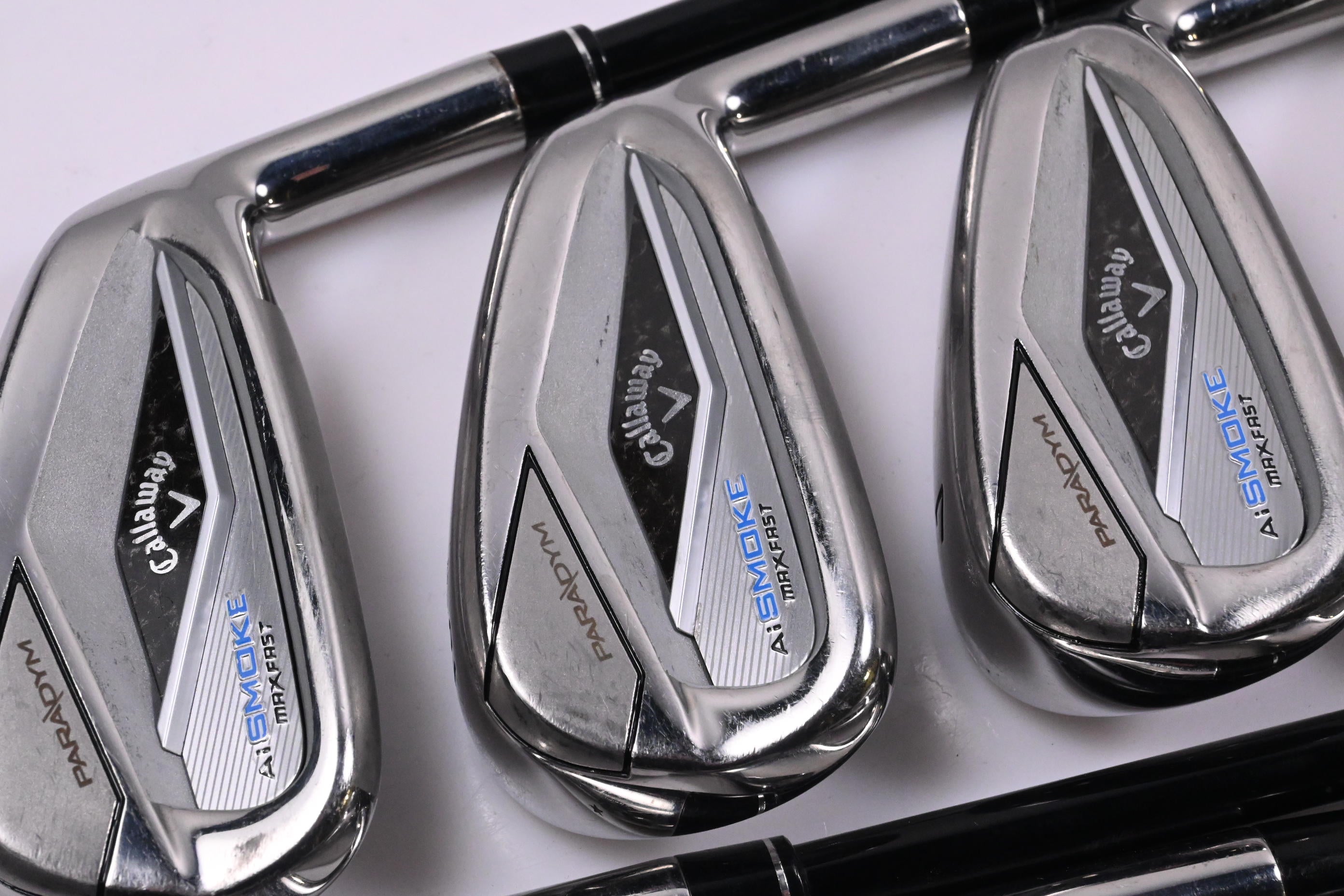 Callaway Paradym Ai Smoke Max Fast Irons / 5-PW+GW+SW / Senior Flex Tensei 40