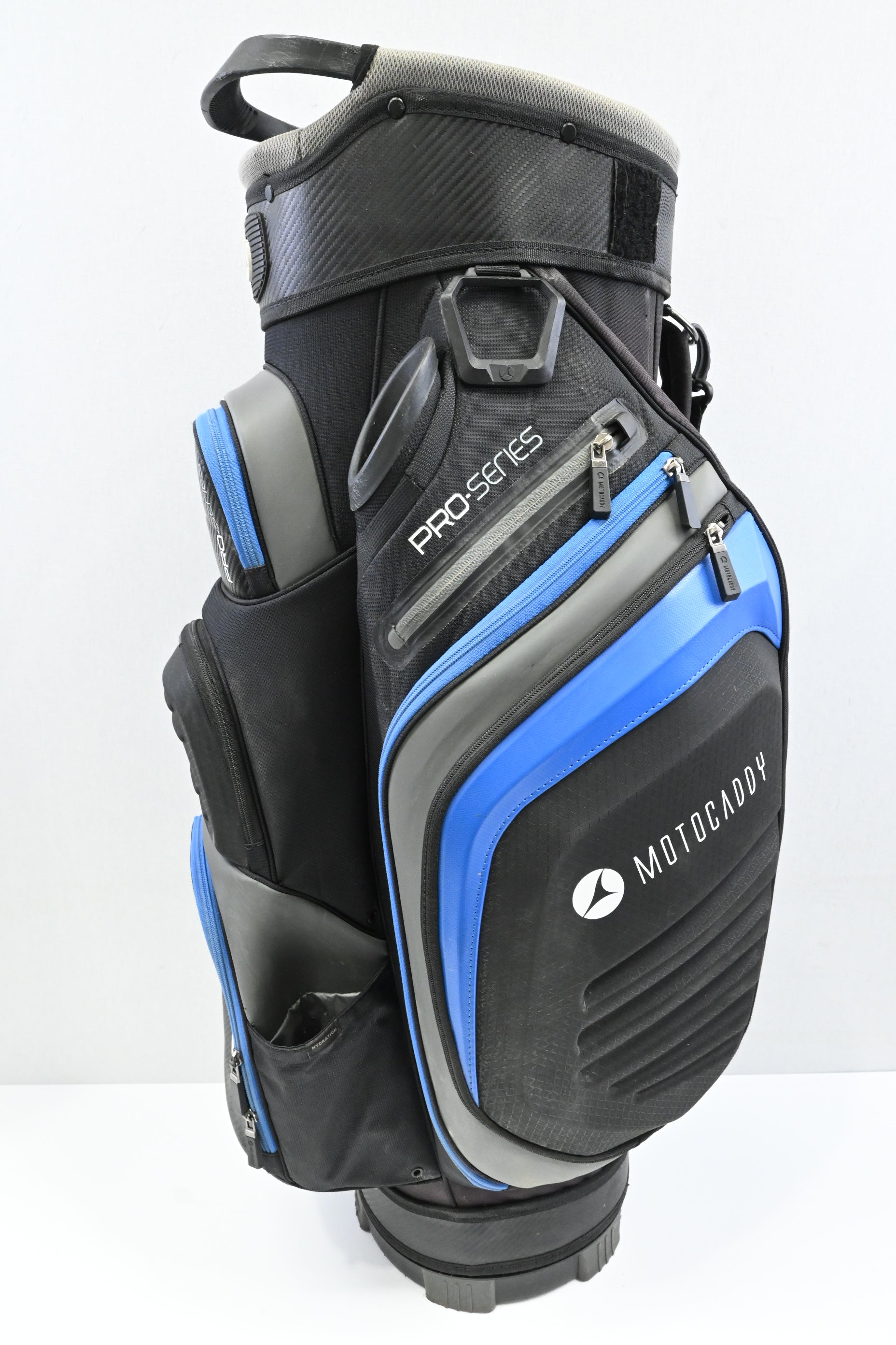 Motocaddy Pro Series Cart Bag / 14-Way / Black, Blue