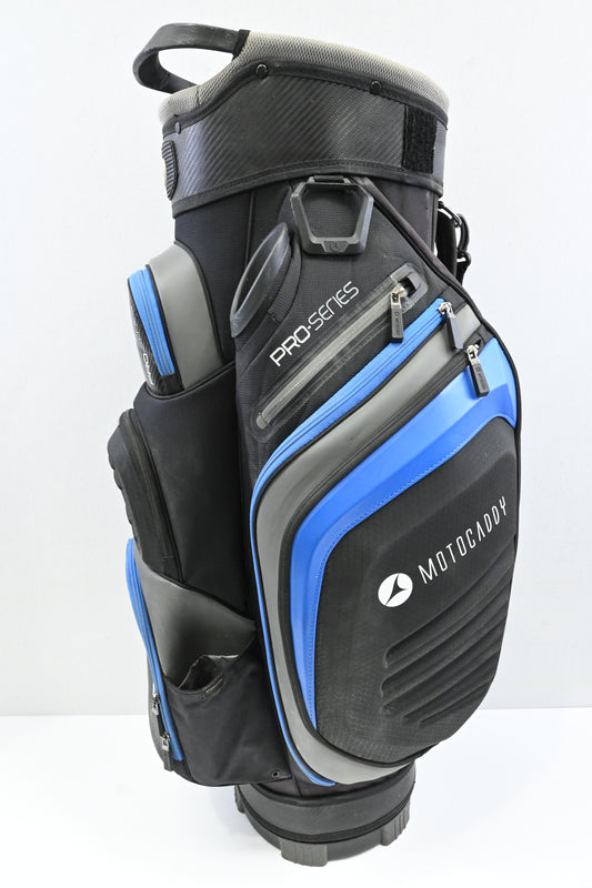 Motocaddy Pro Series Cart Bag / 14-Way / Black, Blue