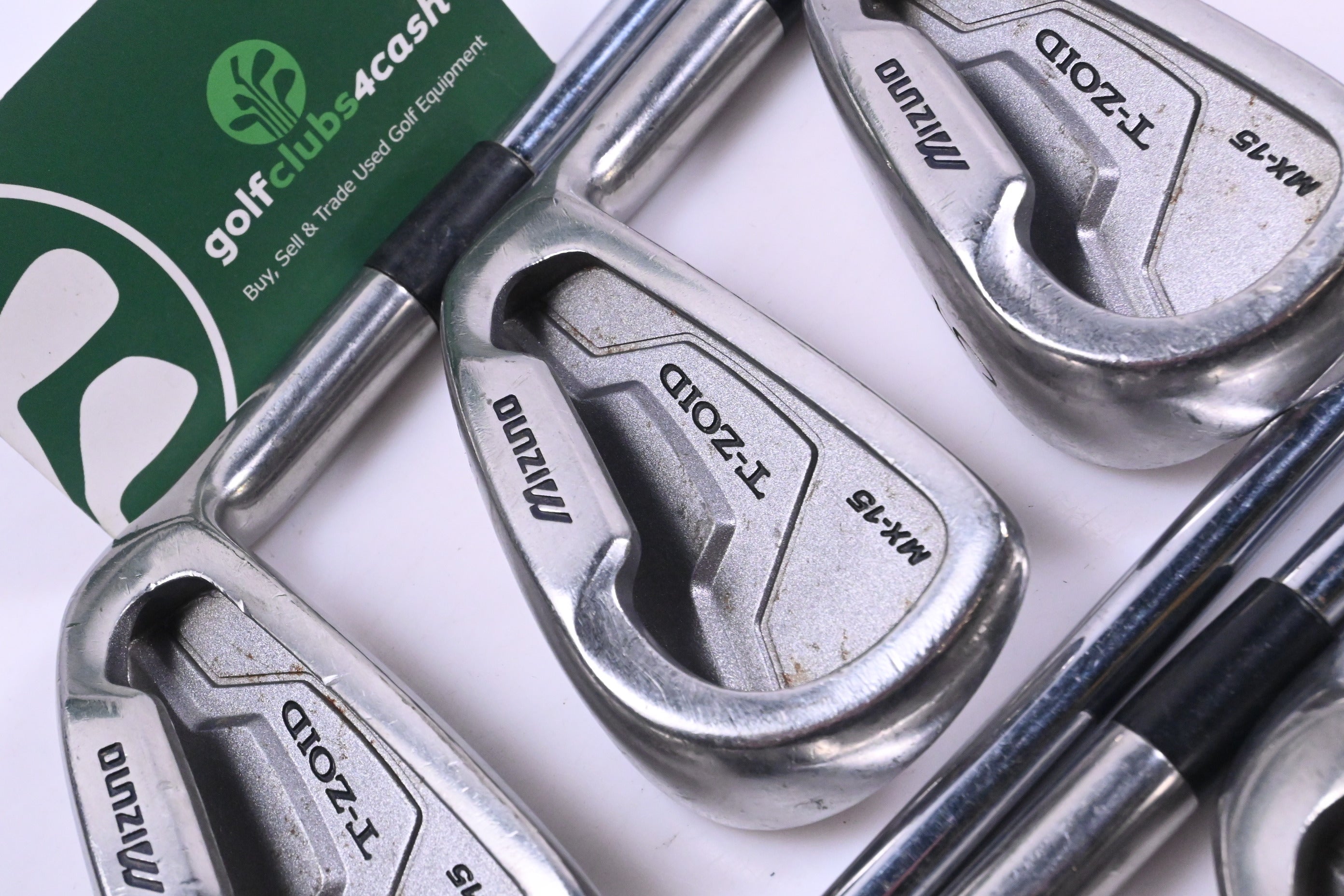 Mizuno MX-15 Irons / 3-PW / Stiff Flex Release Shafts / NO 6i