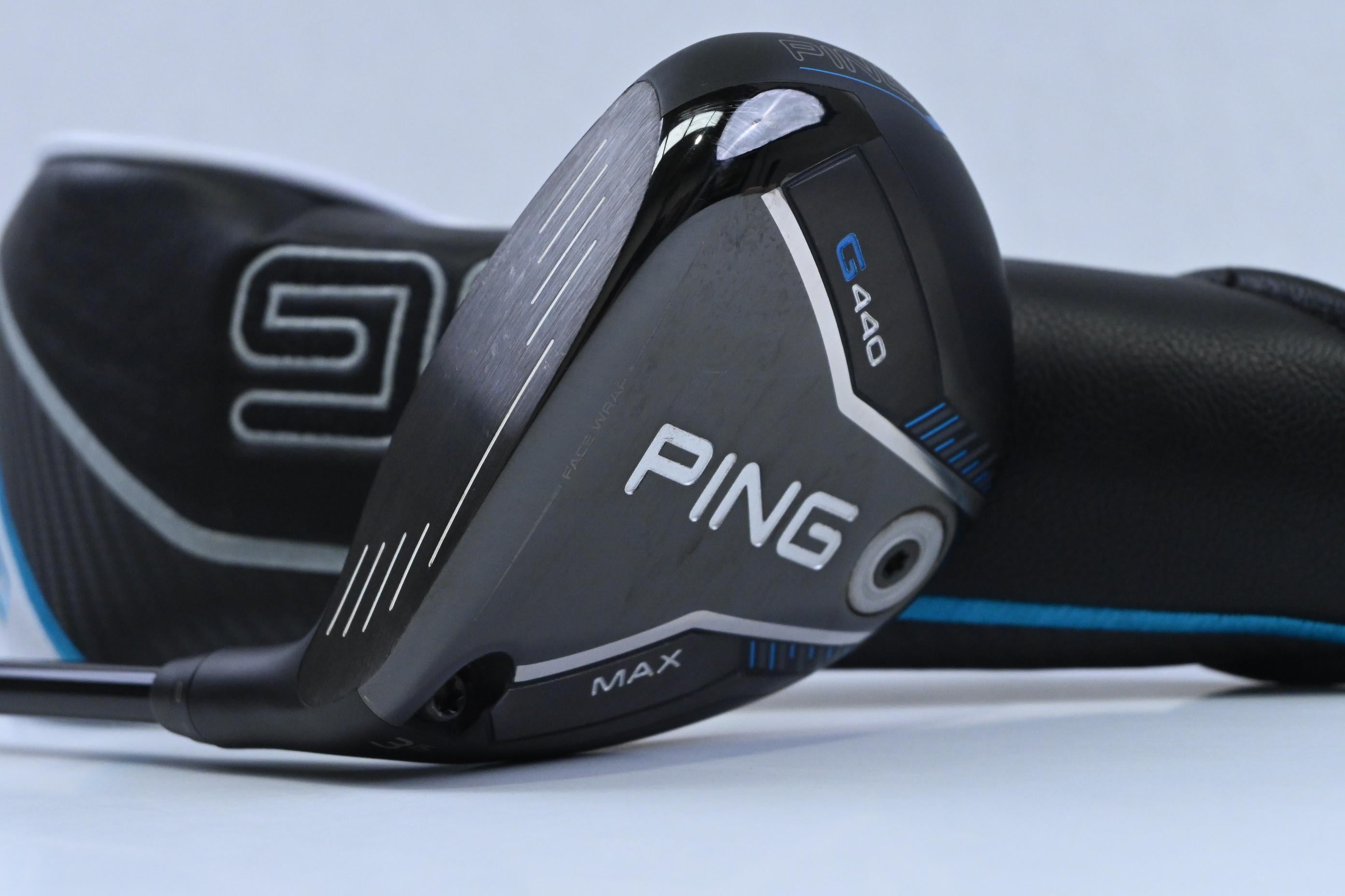 Left Hand Ping G440 Max #3 Wood / 15 Degree / Stiff Flex Tensei AV Raw Orange 75