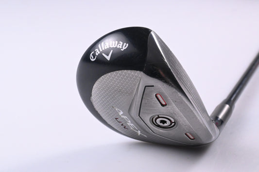 Callaway Apex UW #3 Hybrid / 19 Degree / Stiff Flex Hzrdus Smoke Black RDX 70