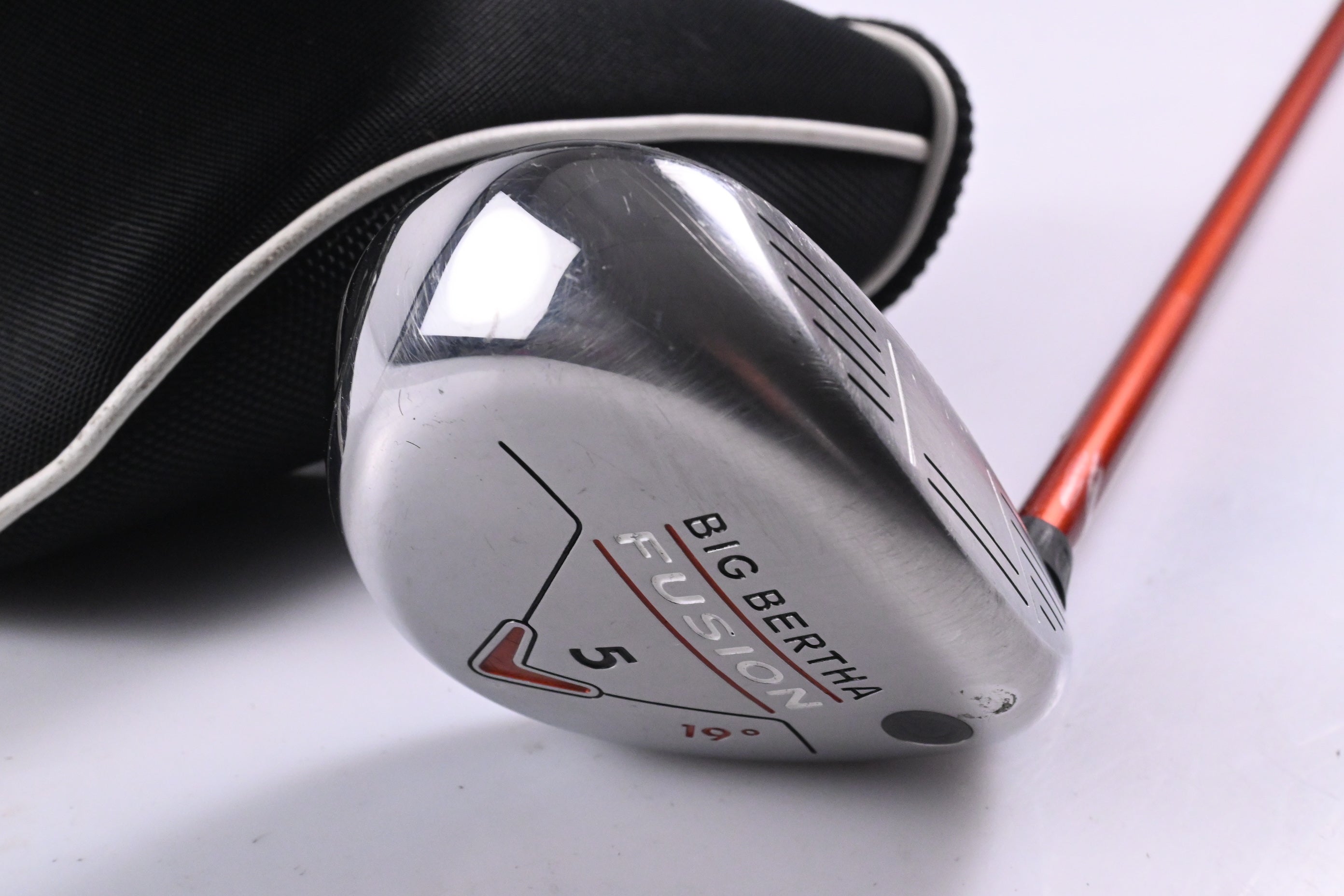Callaway Big Bertha Fusion #5 Wood / 19 Degree / Regular Flex Aldila NVS 55