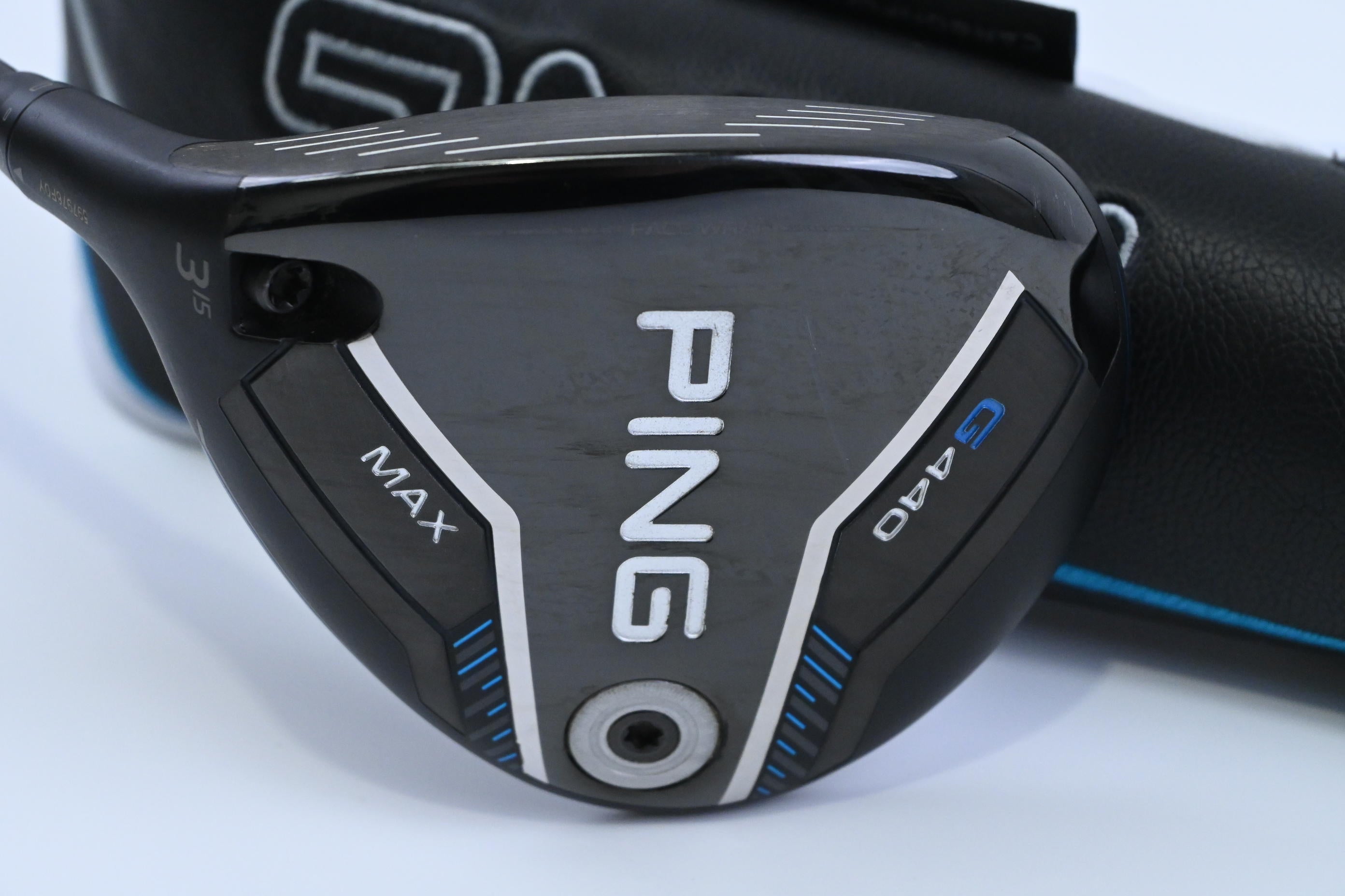 Left Hand Ping G440 Max #3 Wood / 15 Degree / Stiff Flex Tensei AV Raw Orange 75
