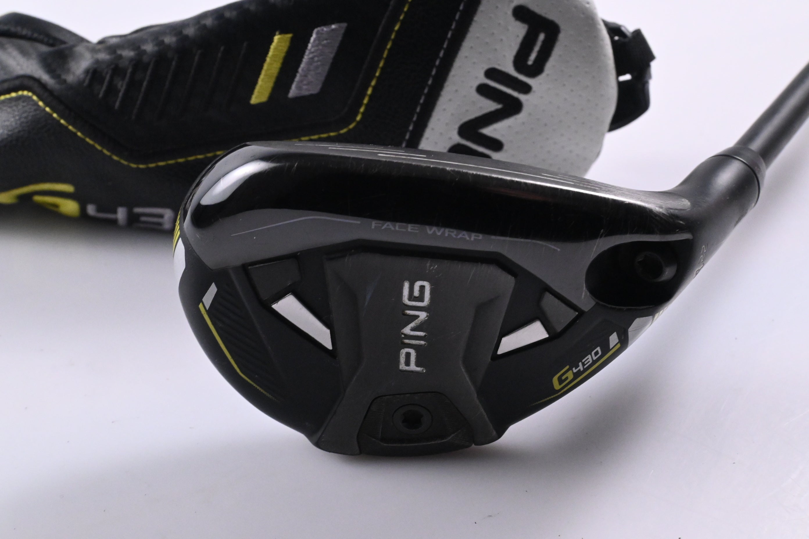 Ping G430 #4 Hybrid / 22 Degree / Regular Flex Ping Alta CB Black 70 Shaft