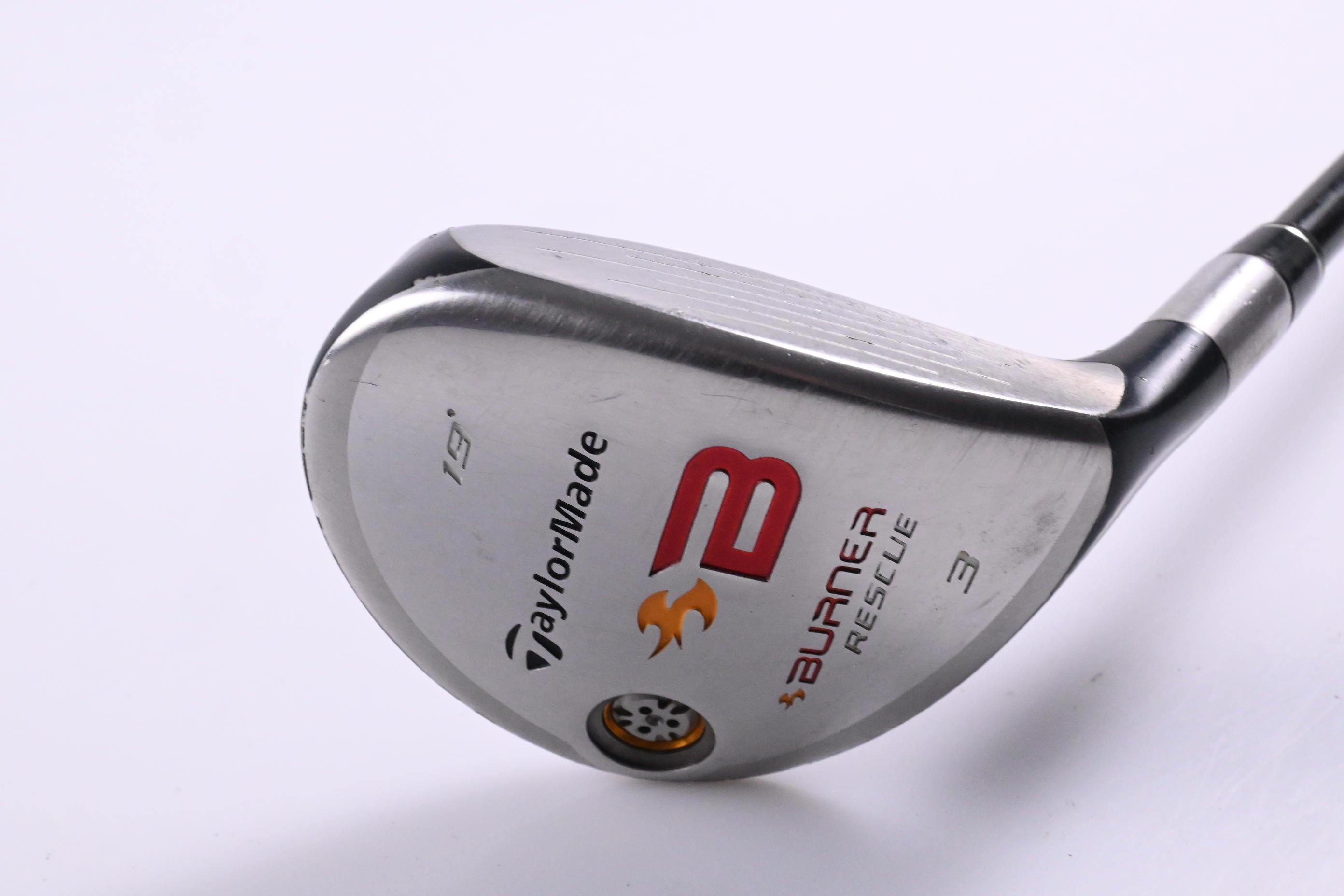 Taylormade Burner 2008 #3 Hybrid / 19 Degree / Regular Flex Taylormade Reax 60