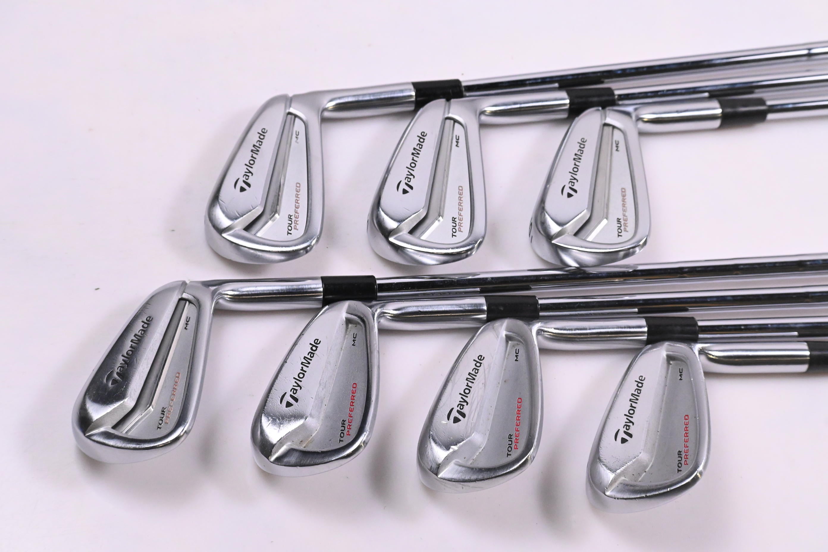 Taylormade Tour Preferred MC 2014 Irons / 4-PW / Regular Flex KBS Tour Shafts
