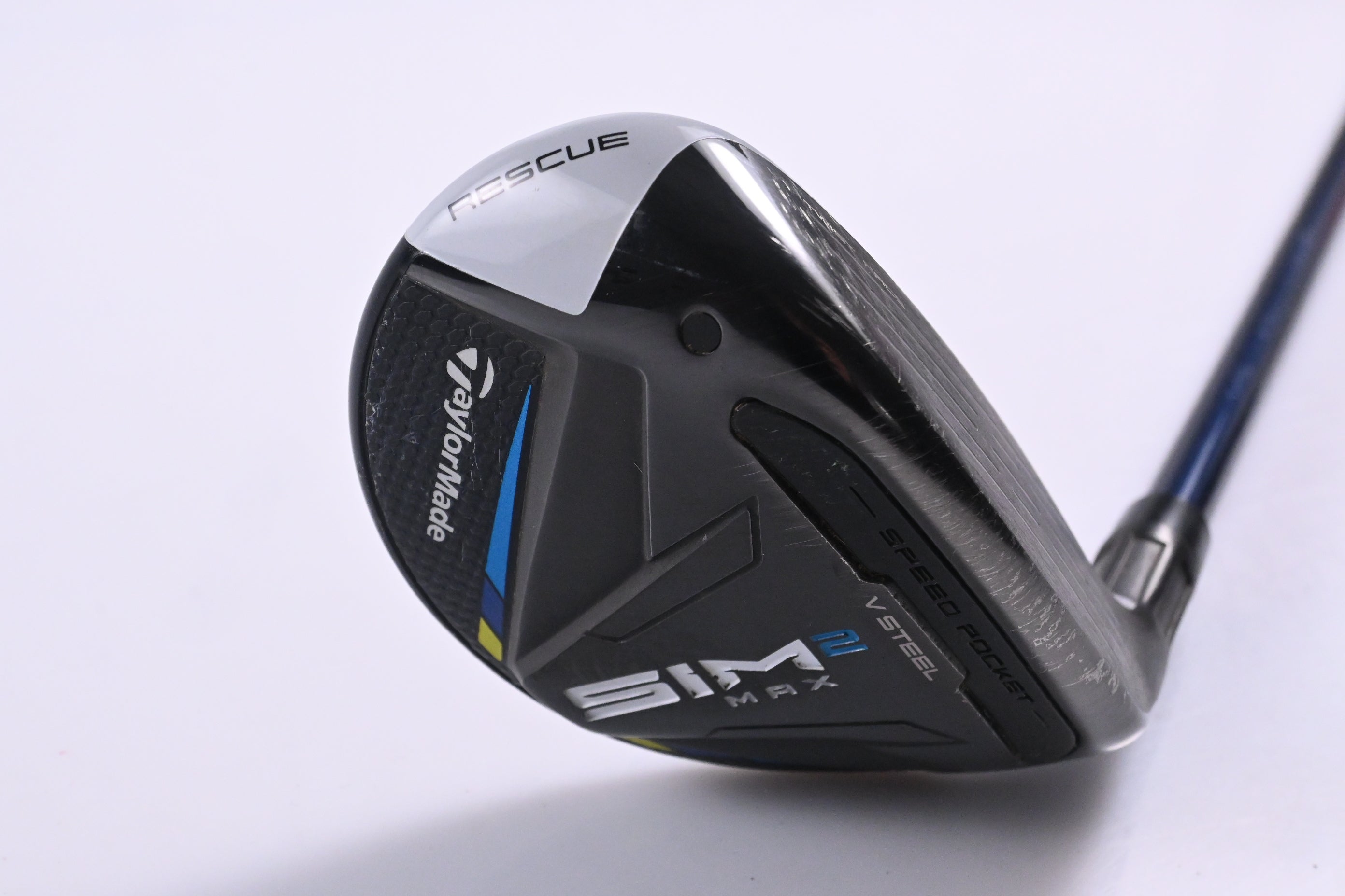 Taylormade SIM2 Max #3 Hybrid / 19 Degree / Stiff Flex Ventus Blue 7 Shaft