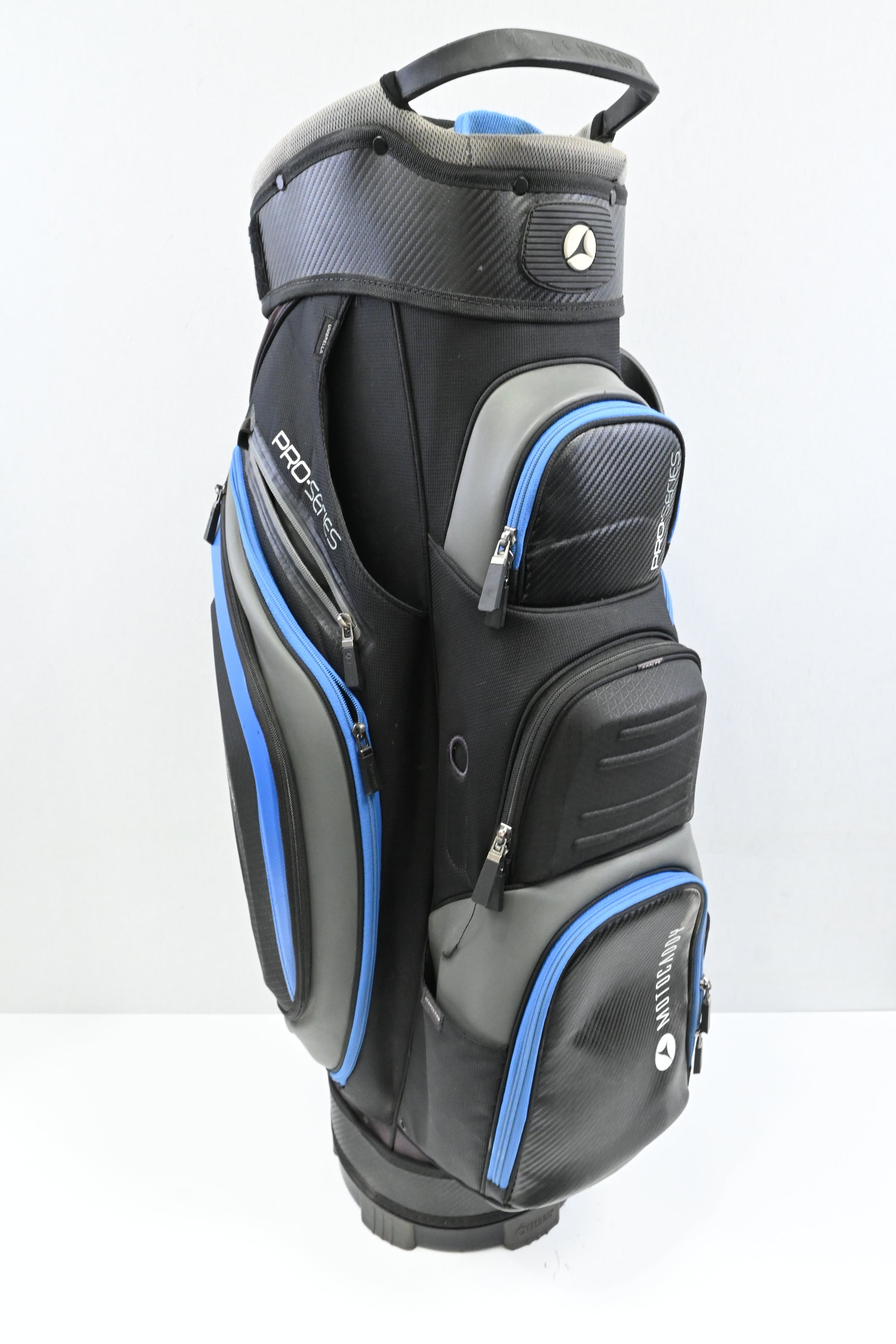 Motocaddy Pro Series Cart Bag / 14-Way / Black, Blue