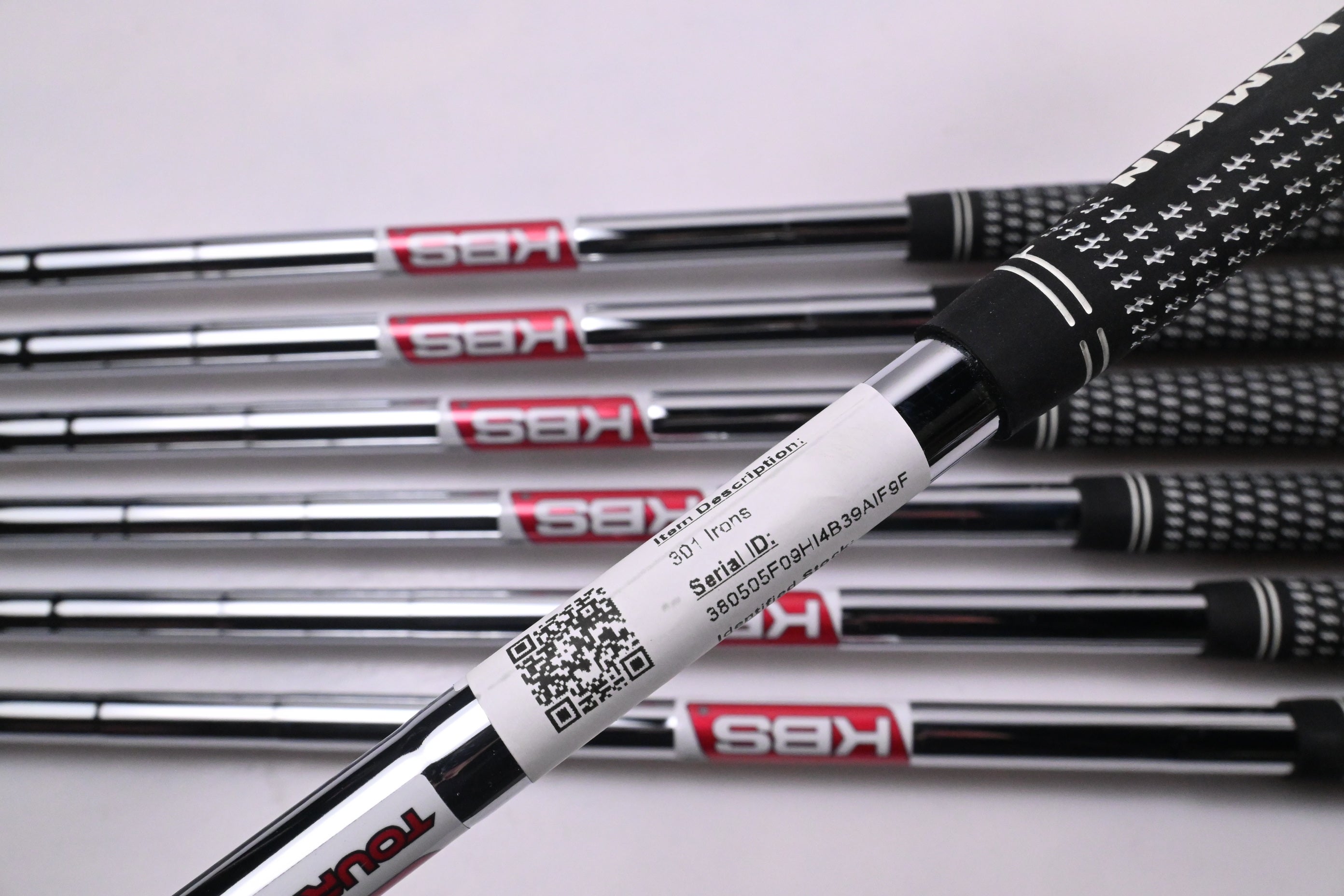 Takomo 301 Irons / 4-PW / Regular Flex KBS Tour Lite Steel Shafts
