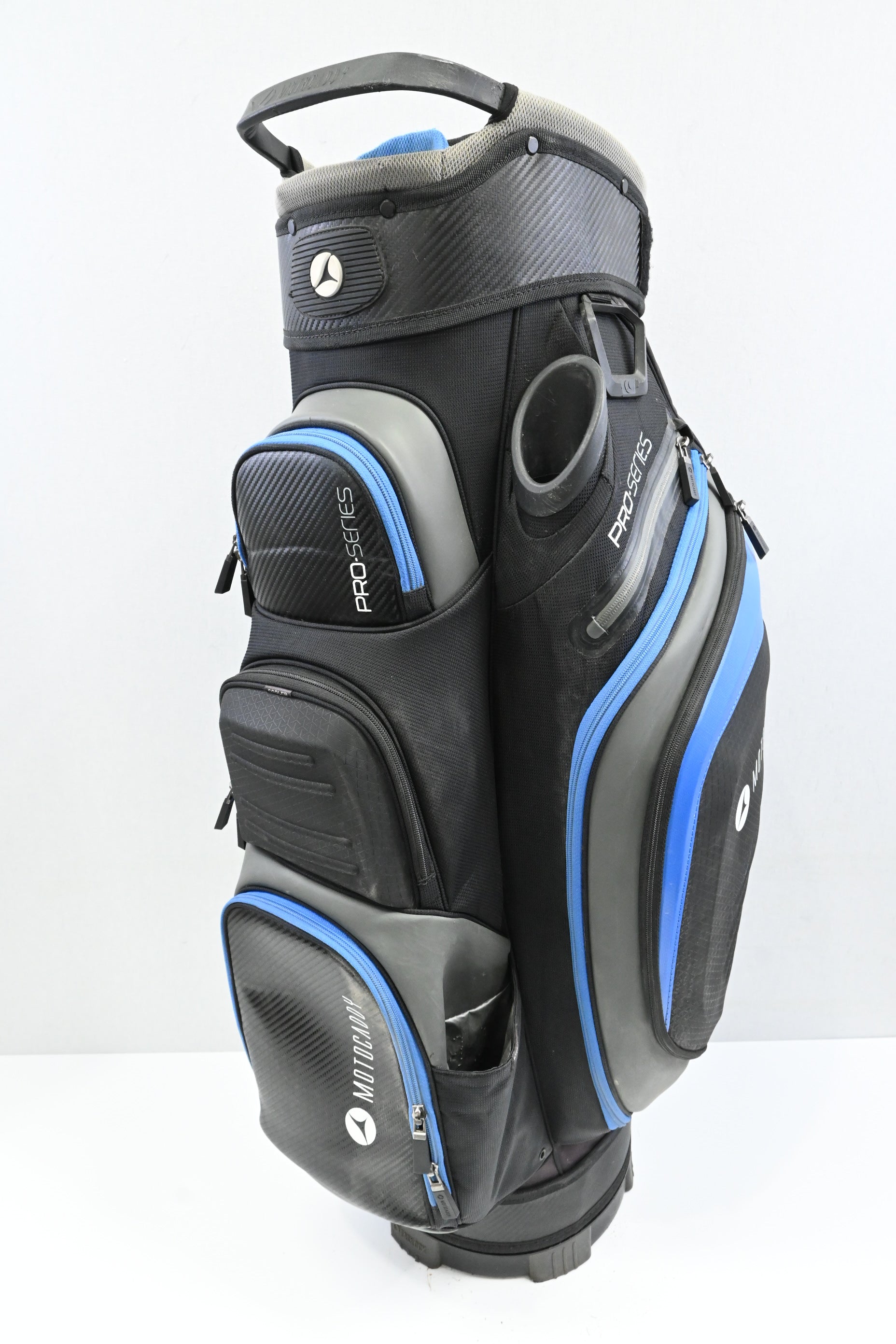 Motocaddy Pro Series Cart Bag / 14-Way / Black, Blue