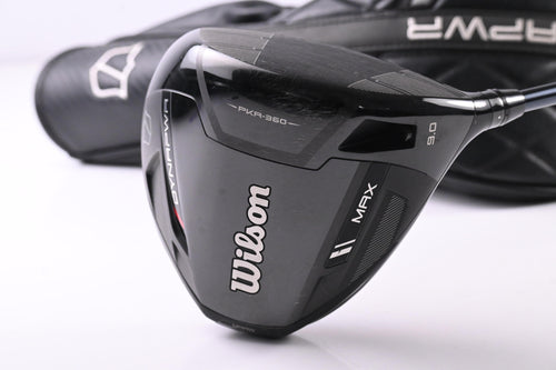 Wilson DYNAPWR Max 2025 Driver / 9 Degree / Stiff Flex UST LinQ Red 5 M40X Shaft