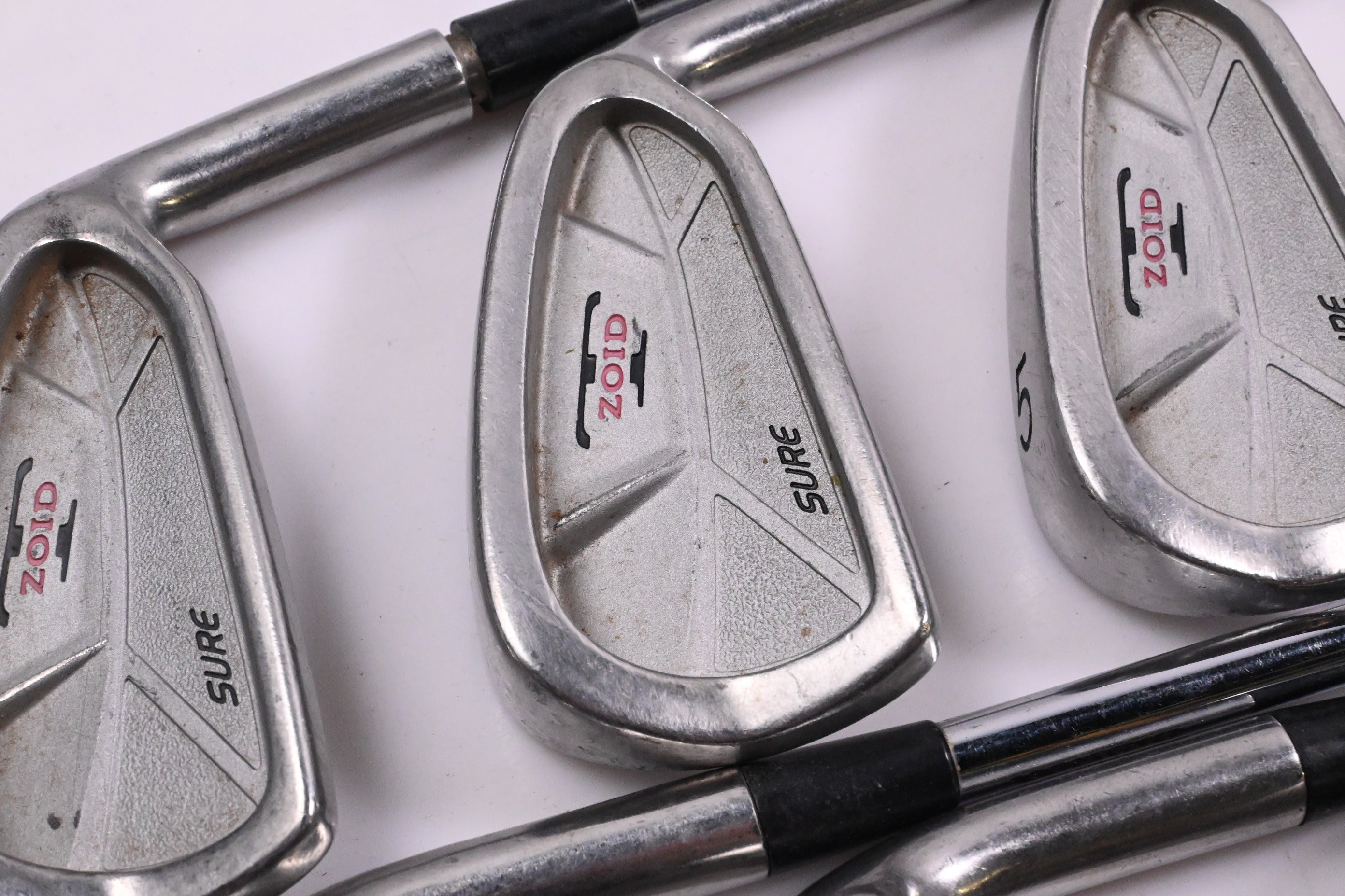 Mizuno T-Zoid Sure Irons / 3-PW / Regular Flex Gold Plus SensiCore Shafts