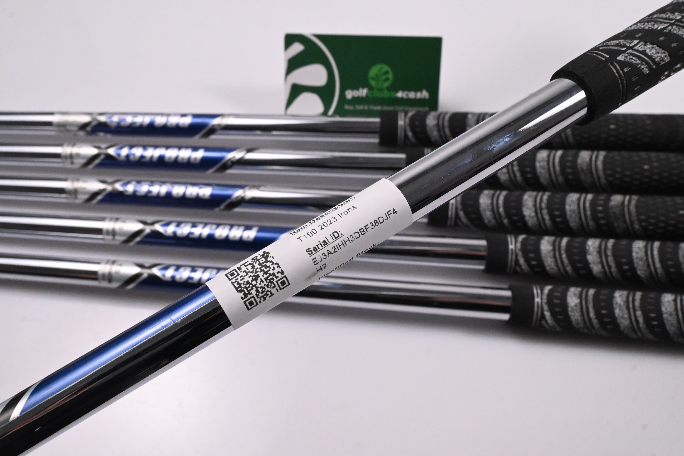 Titleist T100 2023 Irons / 4-PW / TX-Flex Project X Precision 7.0 Shafts
