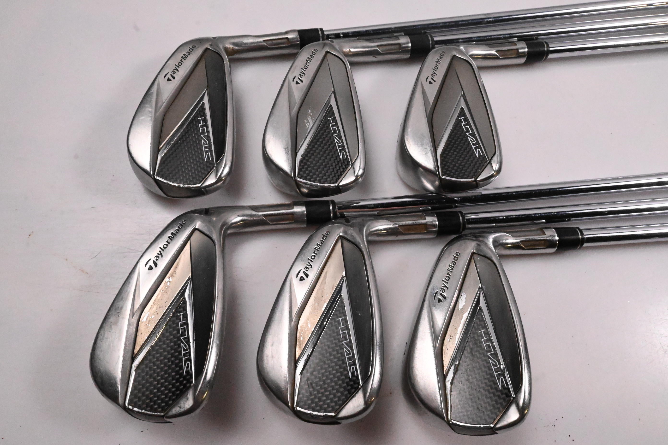 Taylormade Stealth Irons / 5-PW / Stiff Flex KBS MAX MT 85 Shafts