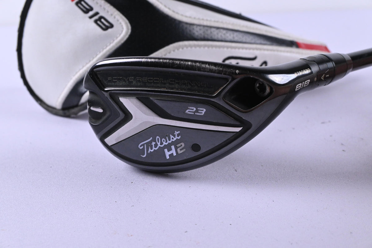 Titleist 818 H2 #4 Hybrid / 23 Degree / Stiff Flex Tensei CK White 90 Shaft