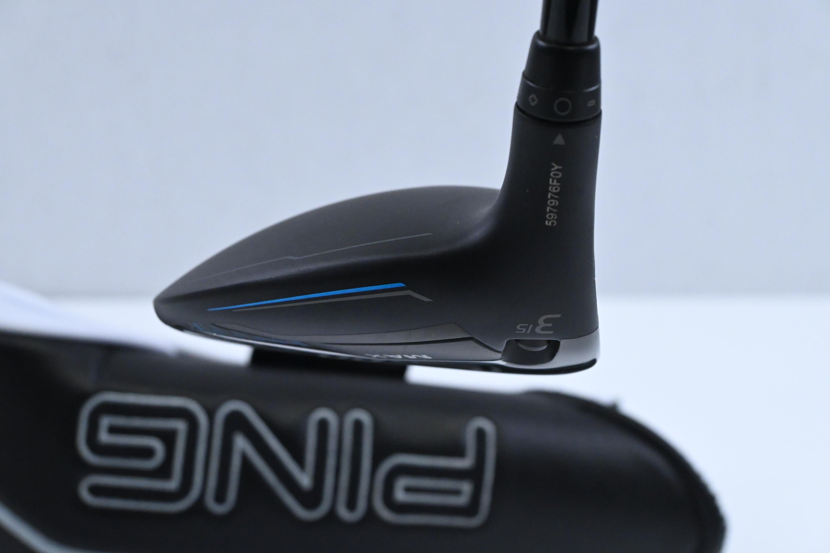 Left Hand Ping G440 Max #3 Wood / 15 Degree / Stiff Flex Tensei AV Raw Orange 75