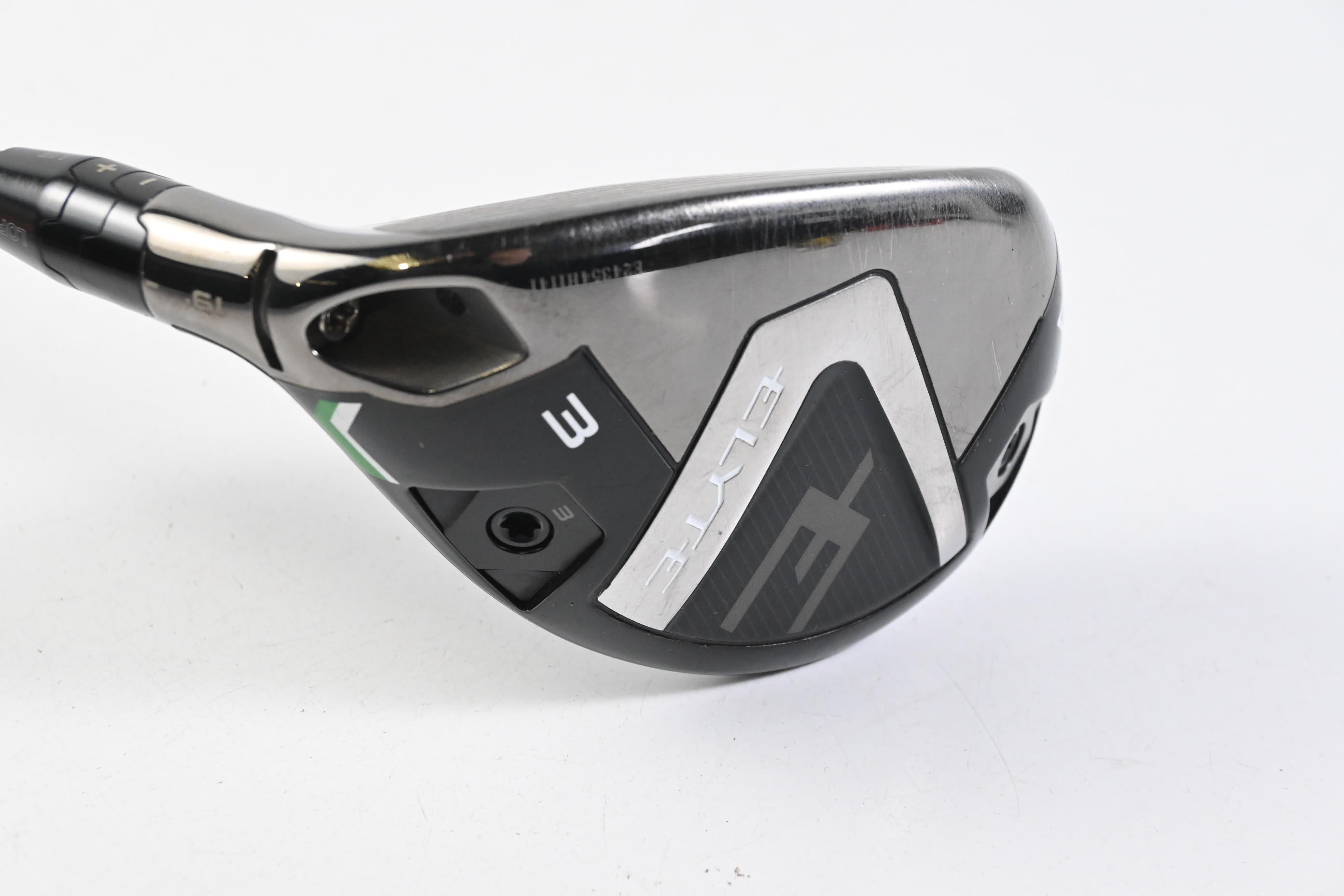 Left Hand Callaway Elyte #3 Hybrid / 19 Degree / Regular Flex Denali Charcoal 60