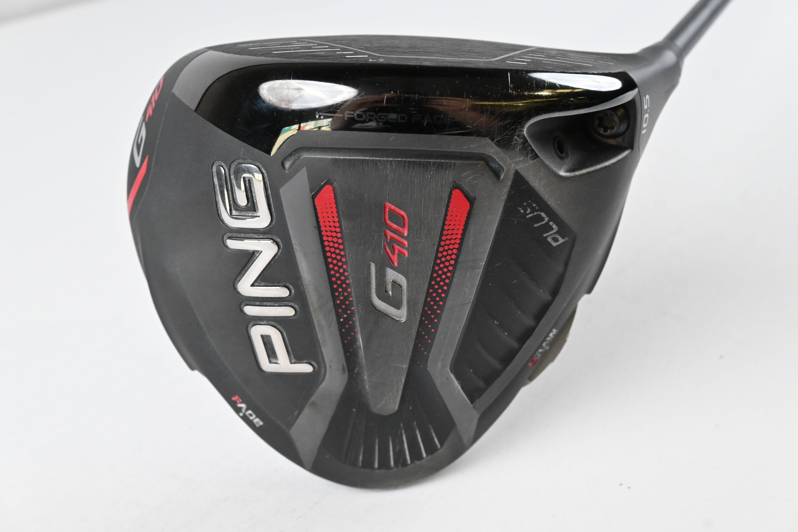 Ping G410 Plus Driver / 10.5 Degree / Stiff Flex Ping Alta CB Red 55 Shaft