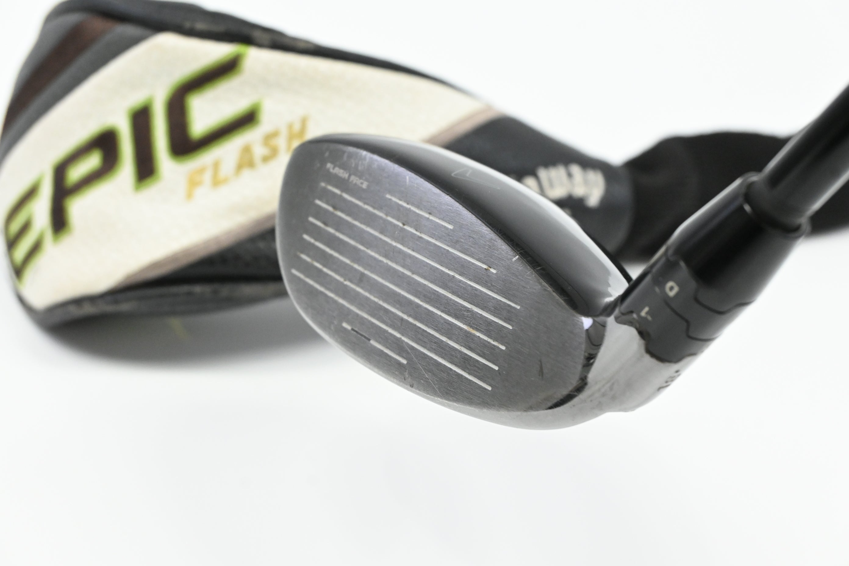 Callaway Epic Flash #3 Hybrid / 18 Degree / Stiff Flex Tensei AV Raw White 65