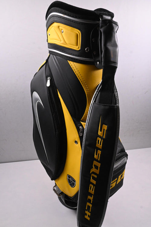 Nike SasQuatch Tour Bag / 6-Way Divider / Black, Yellow