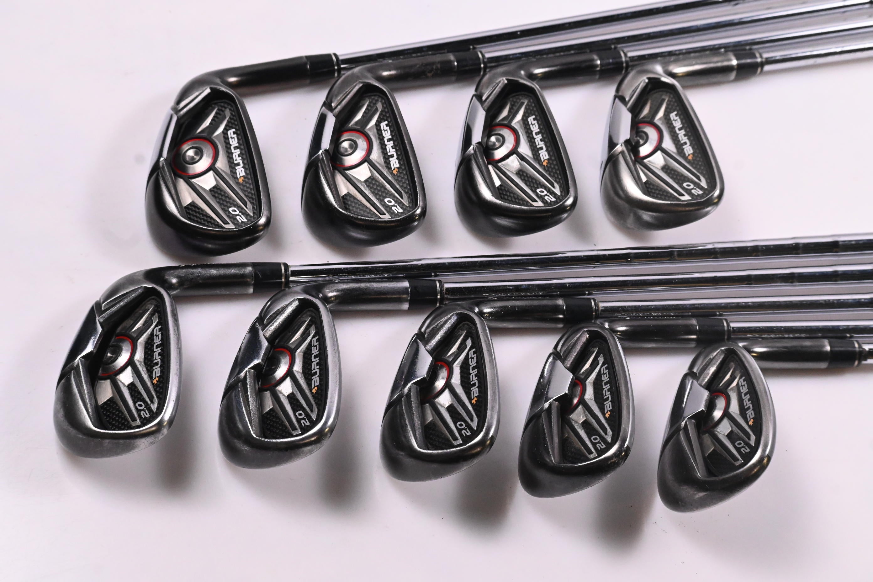 Taylormade Burner 2.0 Irons / 4-PW+GW+SW / Stiff Flex Taylormade Burner 2.0 85