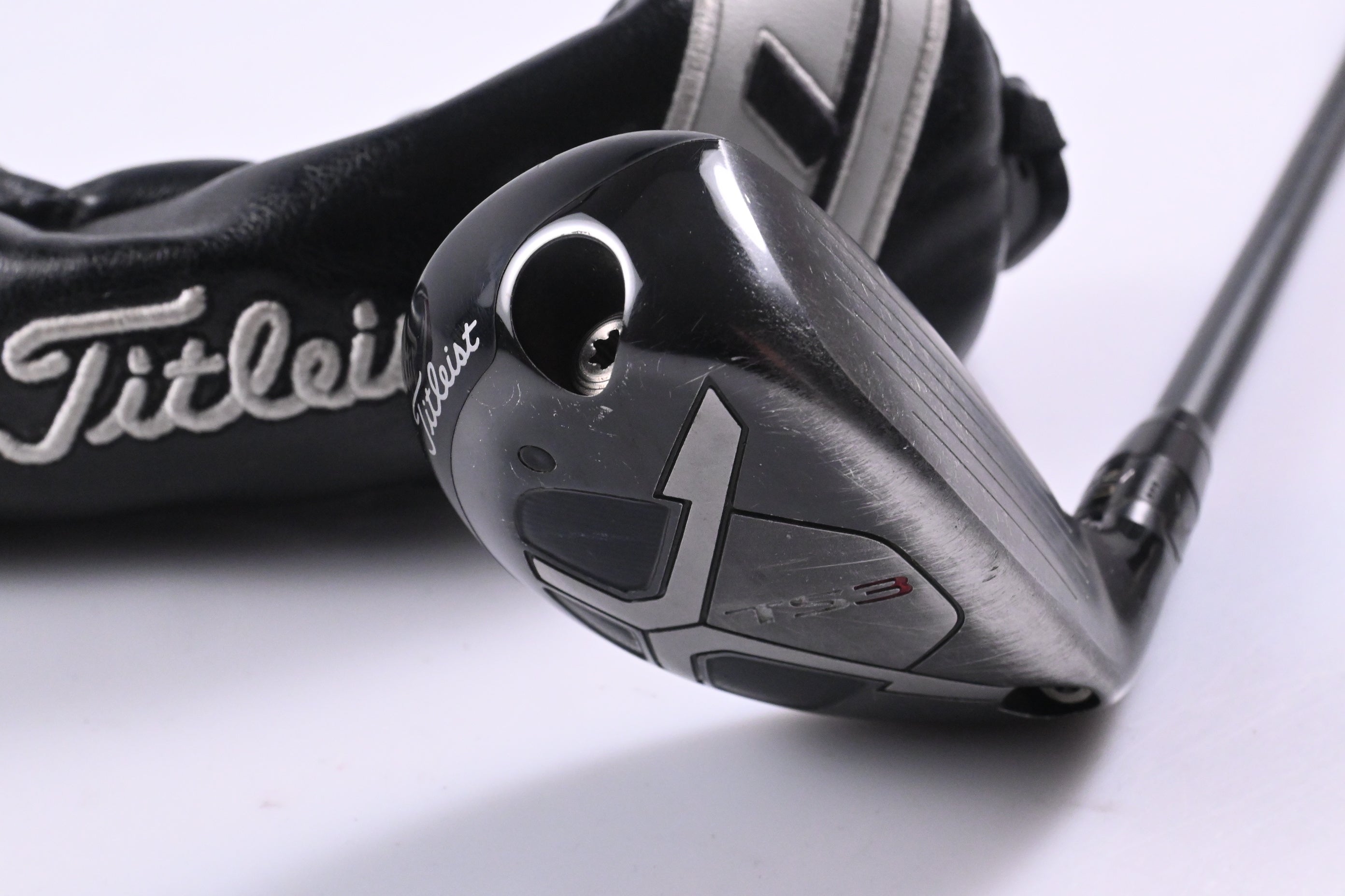 Titleist TS3 #3 Hybrid / 19 Degree / Stiff Flex HZRDUS Smoke Black 80 Shaft