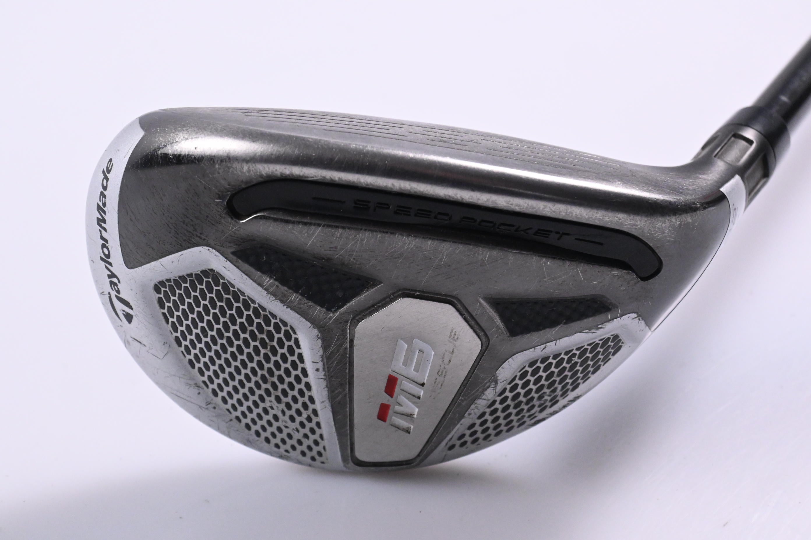 Taylormade M6 #4 Hybrid / 22 Degree / Stiff Flex Fujikura Atmos Orange 7 Shaft