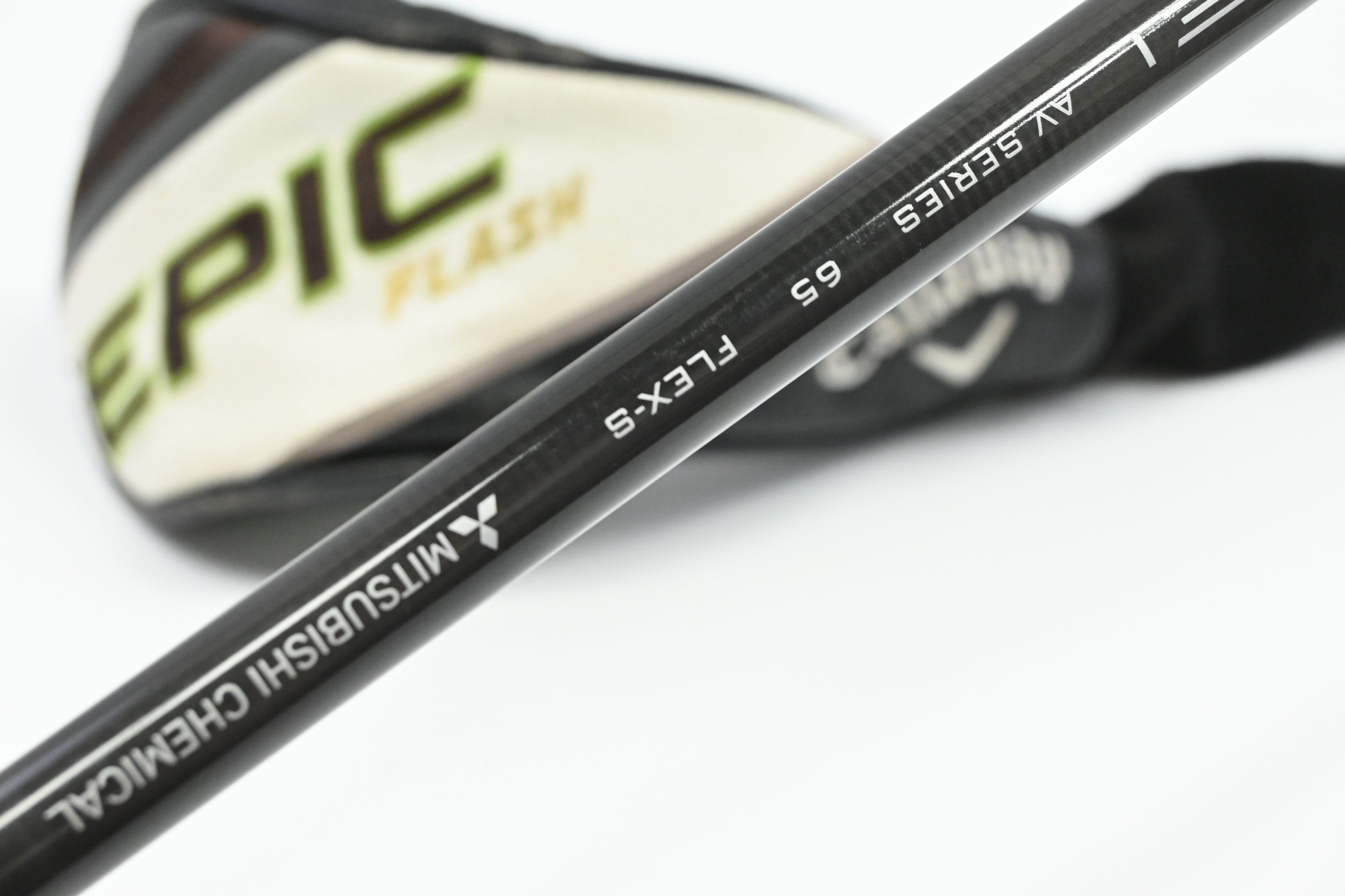 Callaway Epic Flash #3 Hybrid / 18 Degree / Stiff Flex Tensei AV Raw White 65