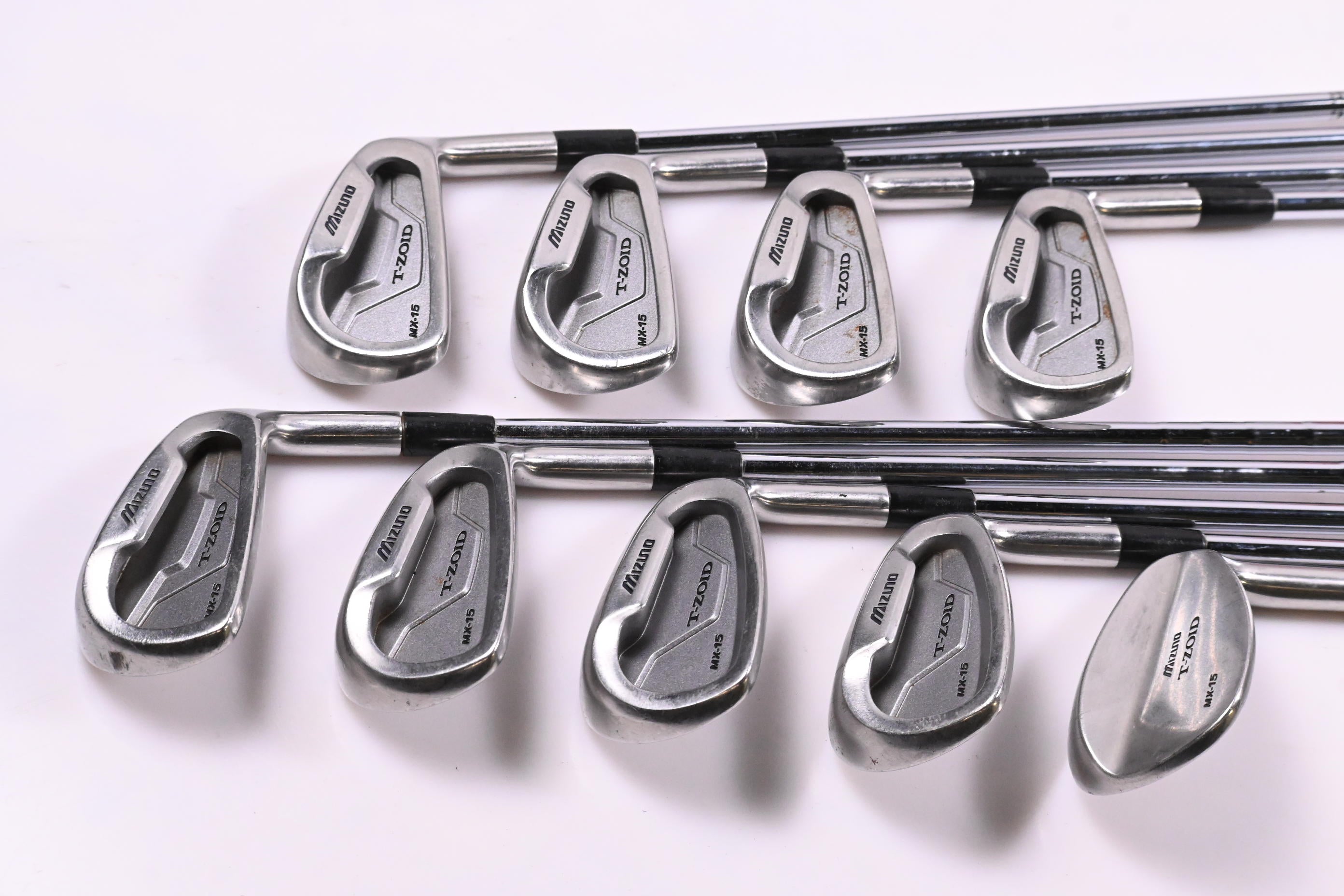 Mizuno MX-15 Irons / 4-PW-SW / Regular Flex Mizuno Shafts