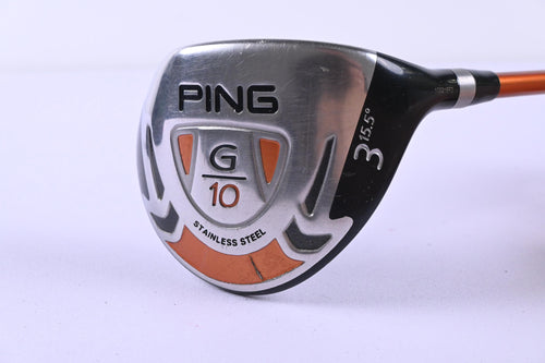 Ping G10 #3 Wood / 15.5 Degree / Regular Flex Ping TFC 129 Shaft