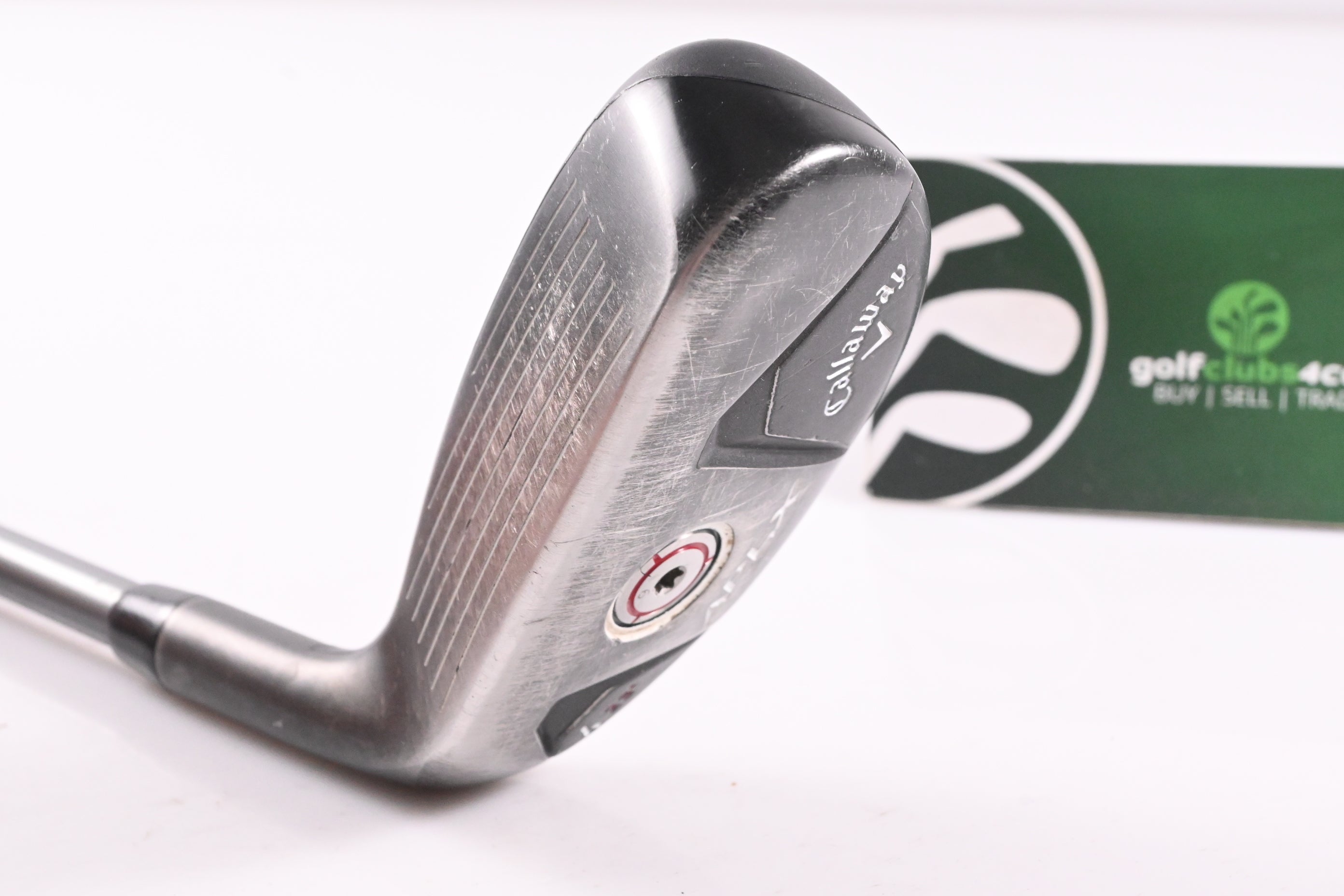 Left Hand Callaway Apex 2019 #4 Hybrid / 23 Degree / Stiff Flex Kuro Kage 80