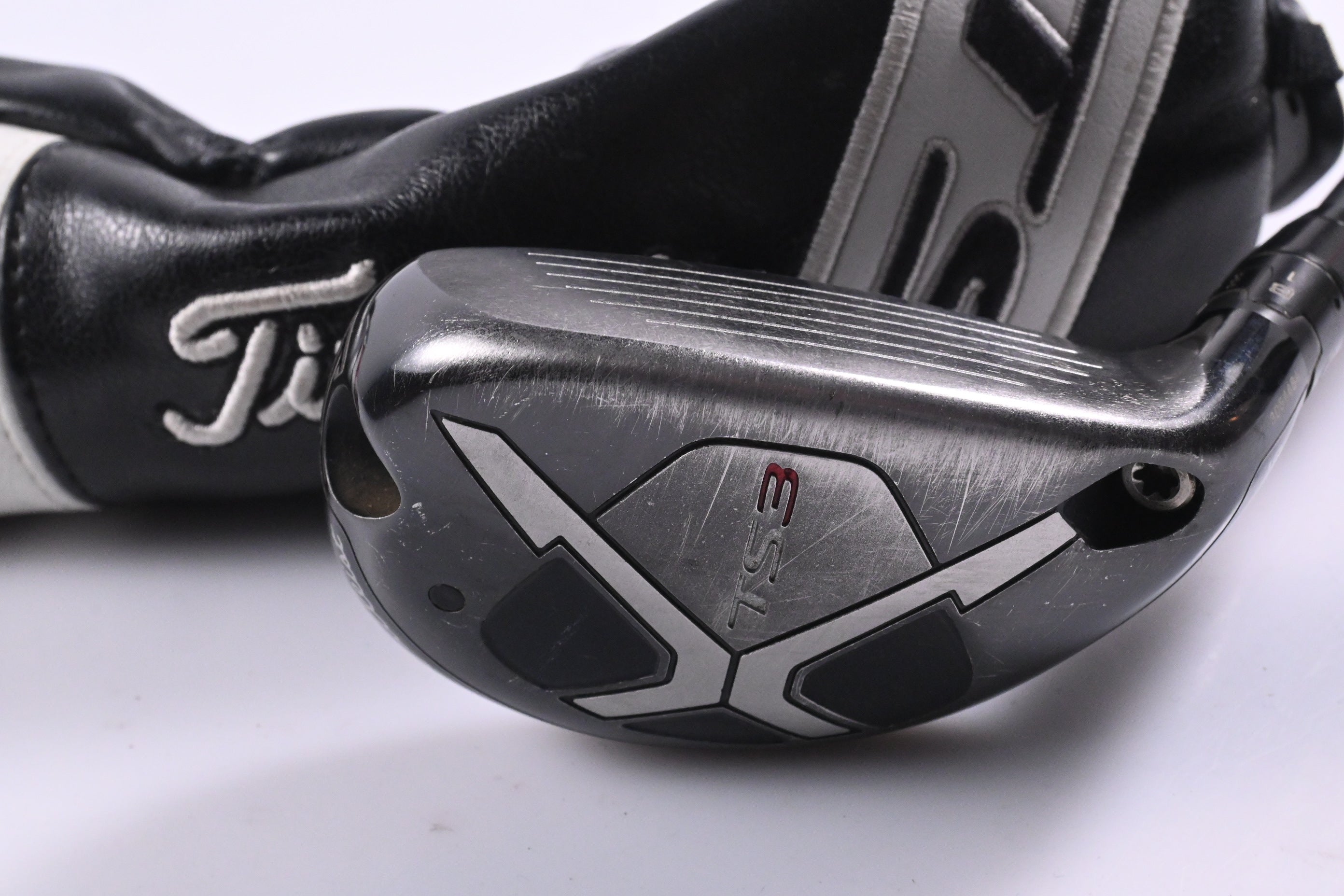 Titleist TS3 #3 Hybrid / 19 Degree / Stiff Flex HZRDUS Smoke Black 80 Shaft