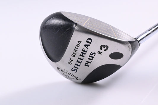 Callaway Steelhead Plus #3 Wood / 15 Degree / Uniflex Callaway Shaft