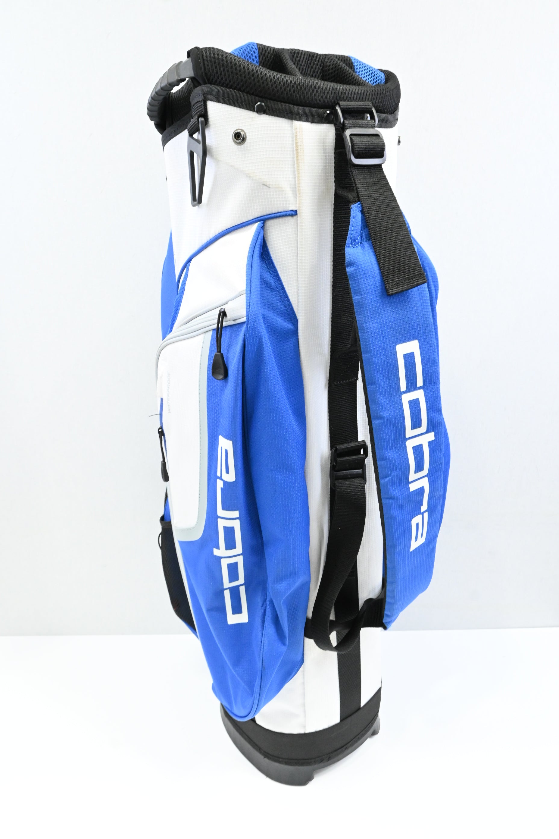 Cobra Cart Bag / 14-Way / White, Blue