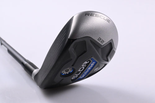 Left Hand Taylormade SLDR-S #4 Hybrid / 22 Degree / Regular Flex Speeder 72