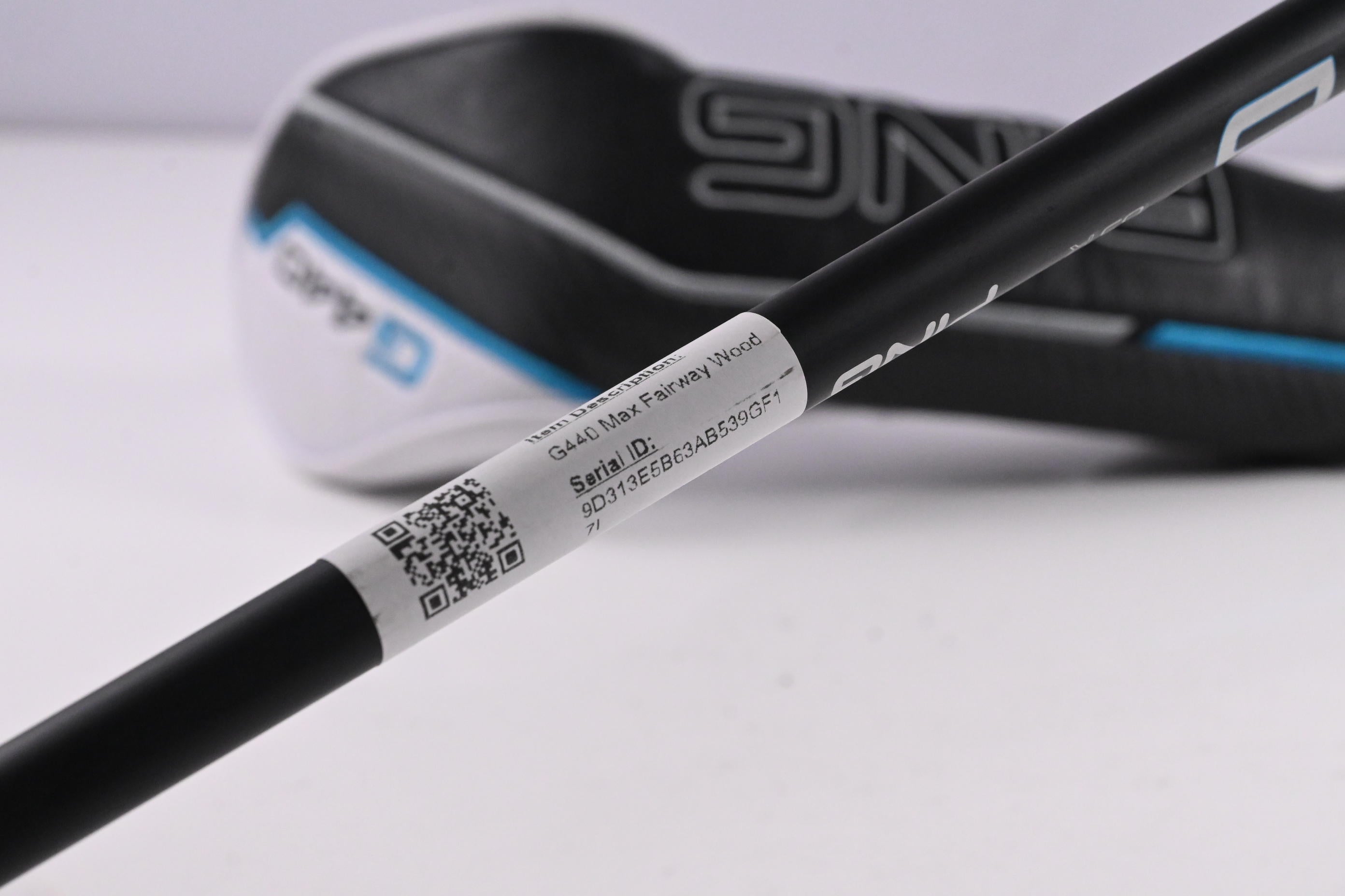 Ping G440 Max #9 Wood / 24 Degree / Regular Flex Ping Alta CB Blue 65 Shaft
