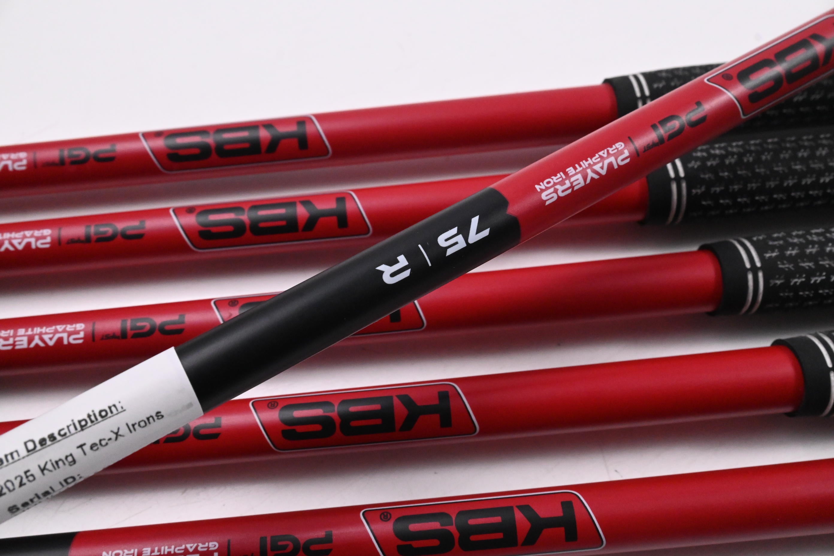 Cobra 2025 King Tec-X Irons / 5-PW / Regular Flex KBS PGI 75 Shafts