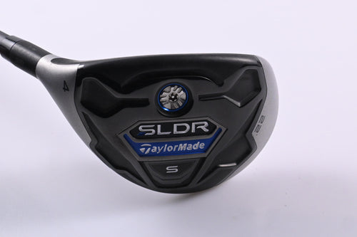 Left Hand Taylormade SLDR-S #4 Hybrid / 22 Degree / Regular Flex Speeder 72