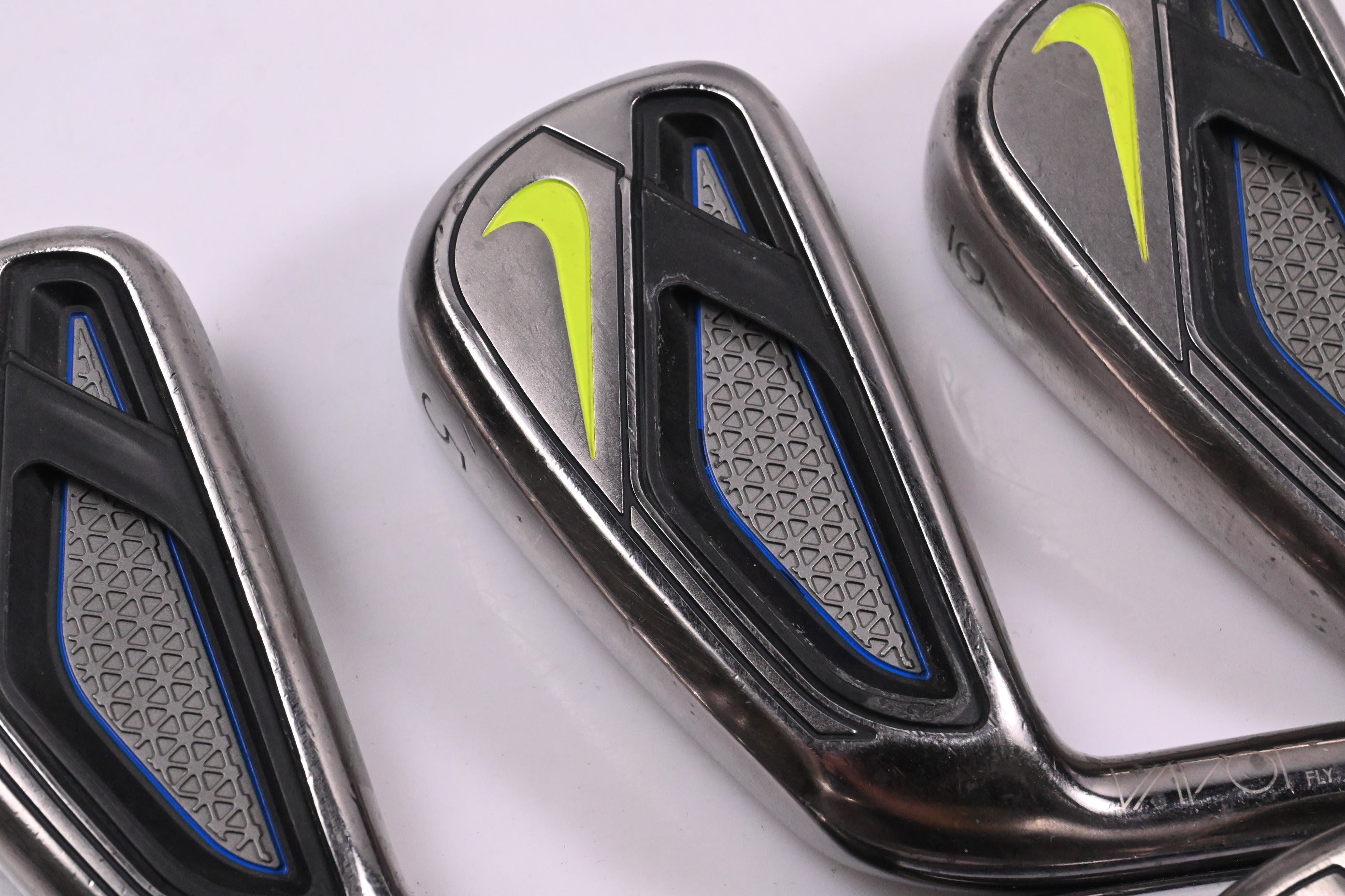 Left Hand Nike Vapor Fly Irons / 4-PW / Stiff Flex KBS Tour Shafts