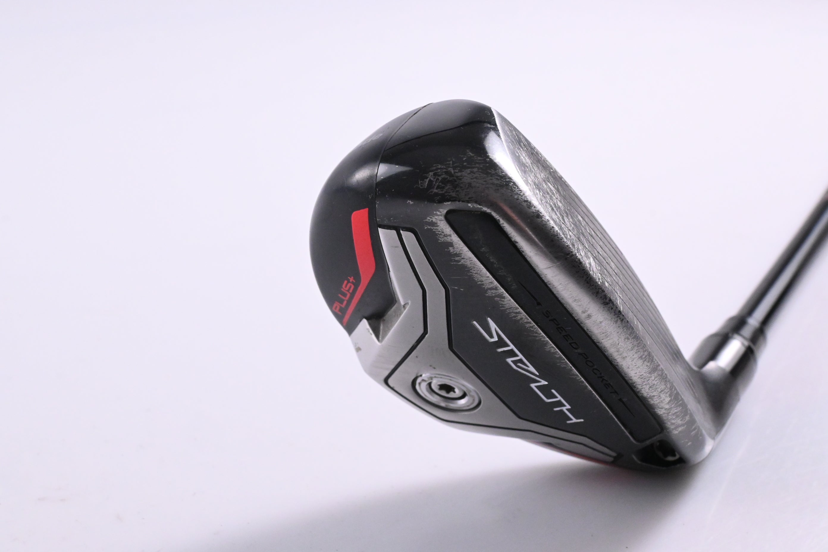 Taylormade Stealth Plus #4 Hybrid / 22 Degree / Regular Flex HZRDUS SMoke Red 70