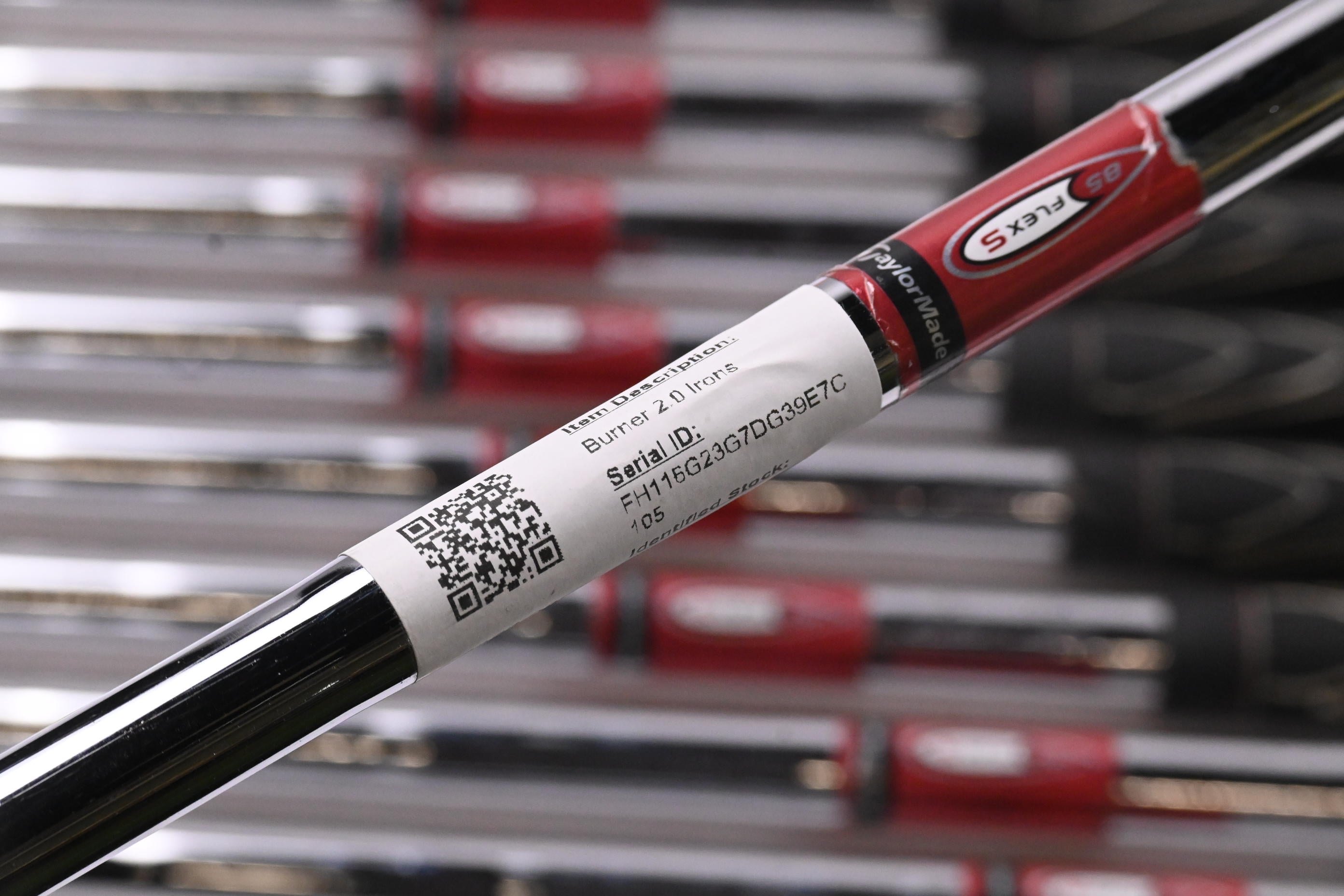 Taylormade Burner 2.0 Irons / 4-PW+GW+SW / Stiff Flex Taylormade Burner 2.0 85