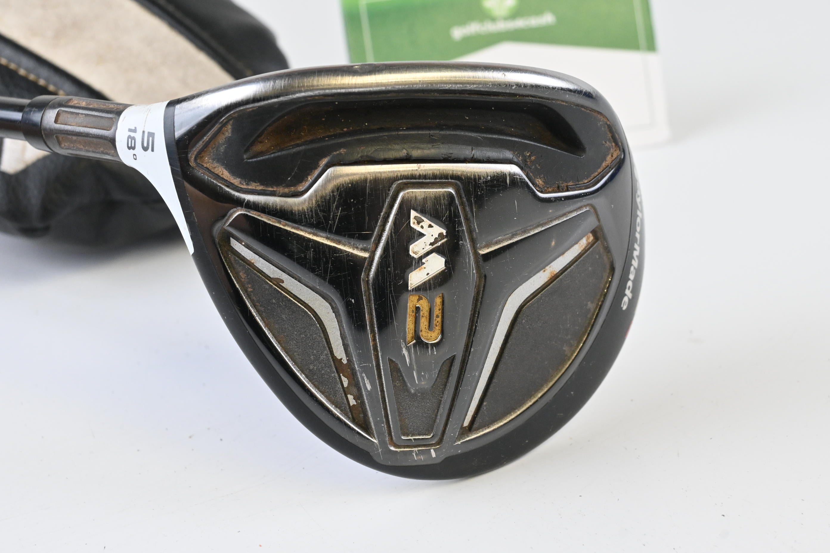 Left Hand Taylormade M2 2016 #5 Wood / 18 Degree / Regular Flex M2 REAX 65 Shaft