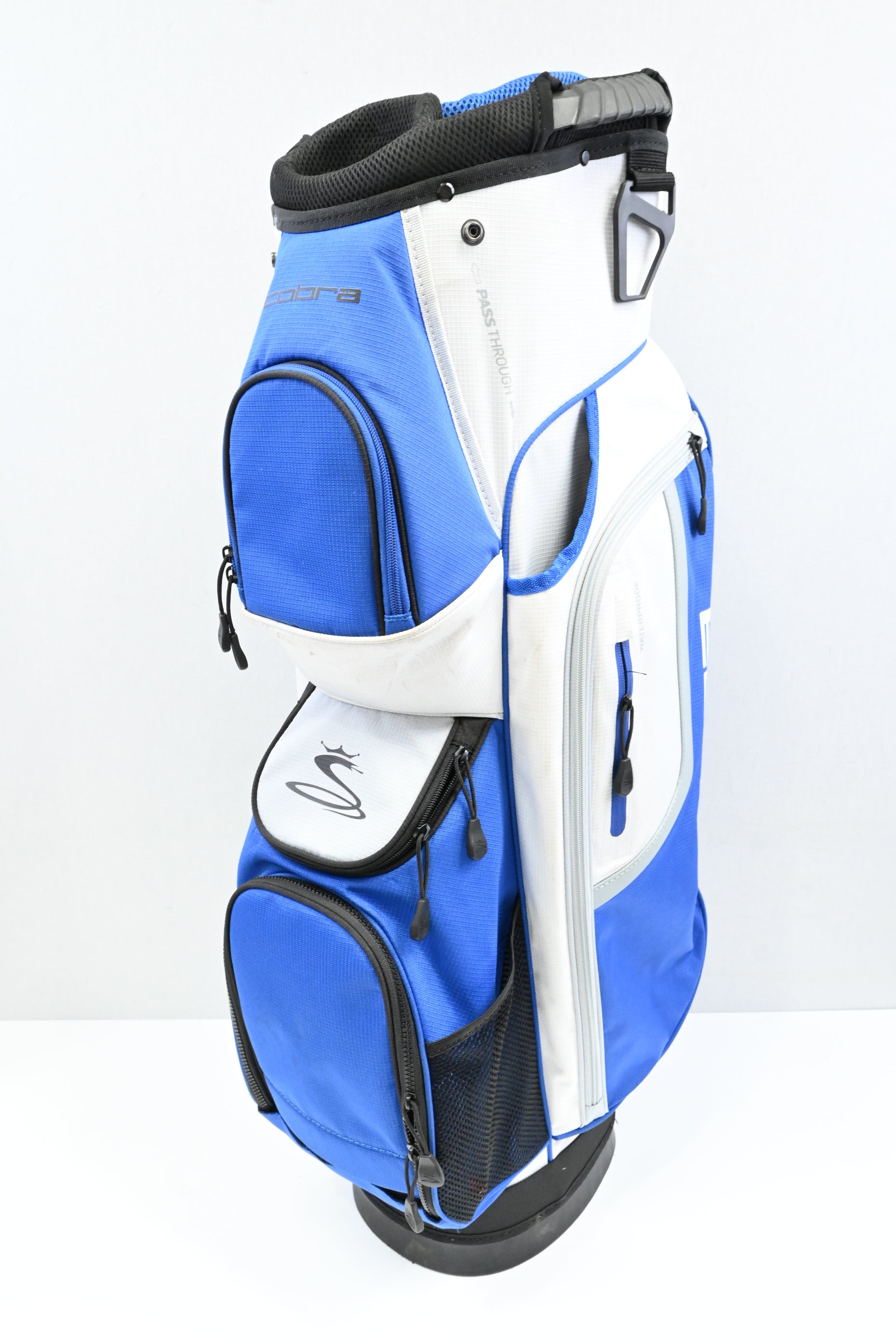 Cobra Cart Bag / 14-Way / White, Blue