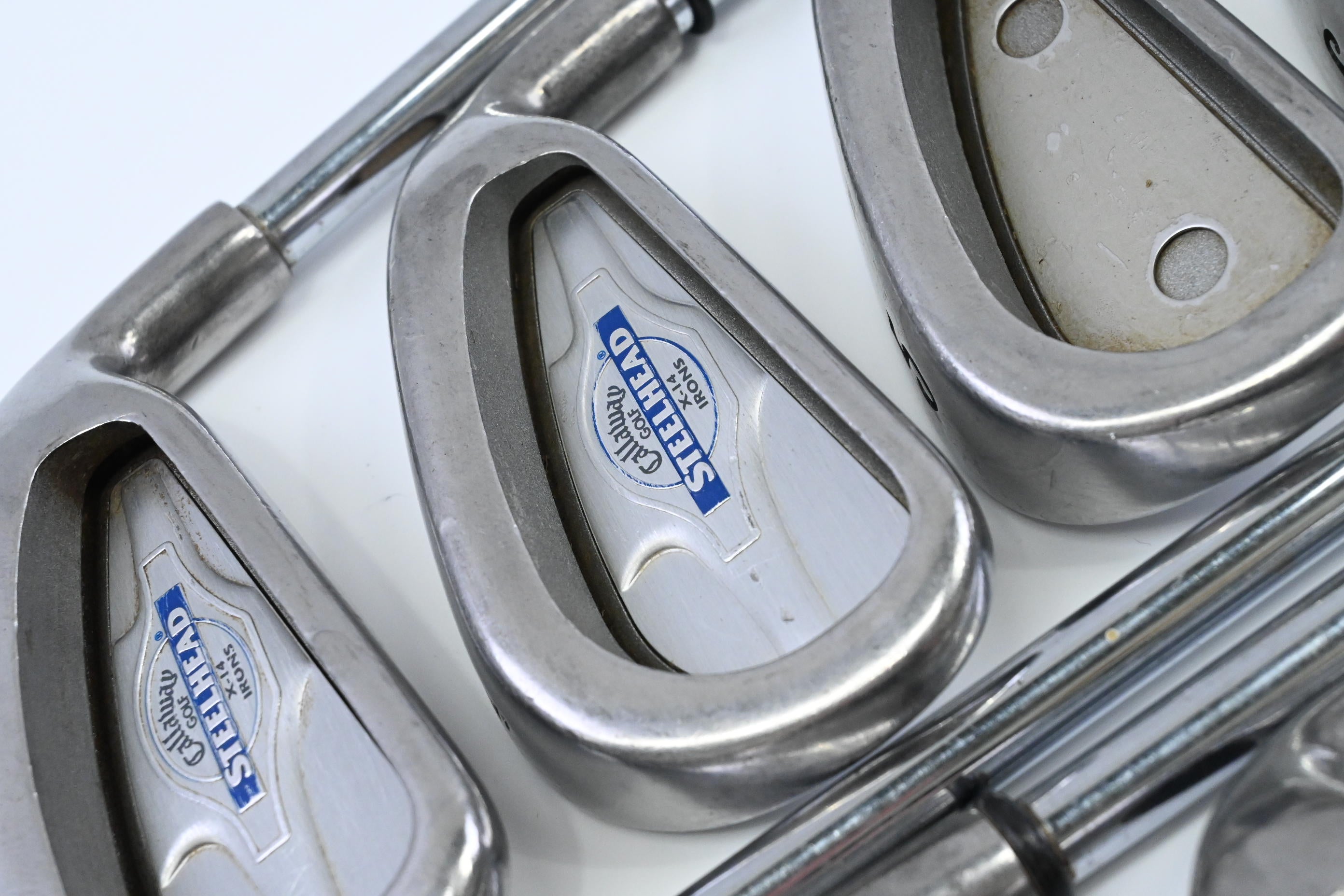 Callaway X-14 Irons / 3-PW+SW / Uniflex Callaway Steelhead Shafts