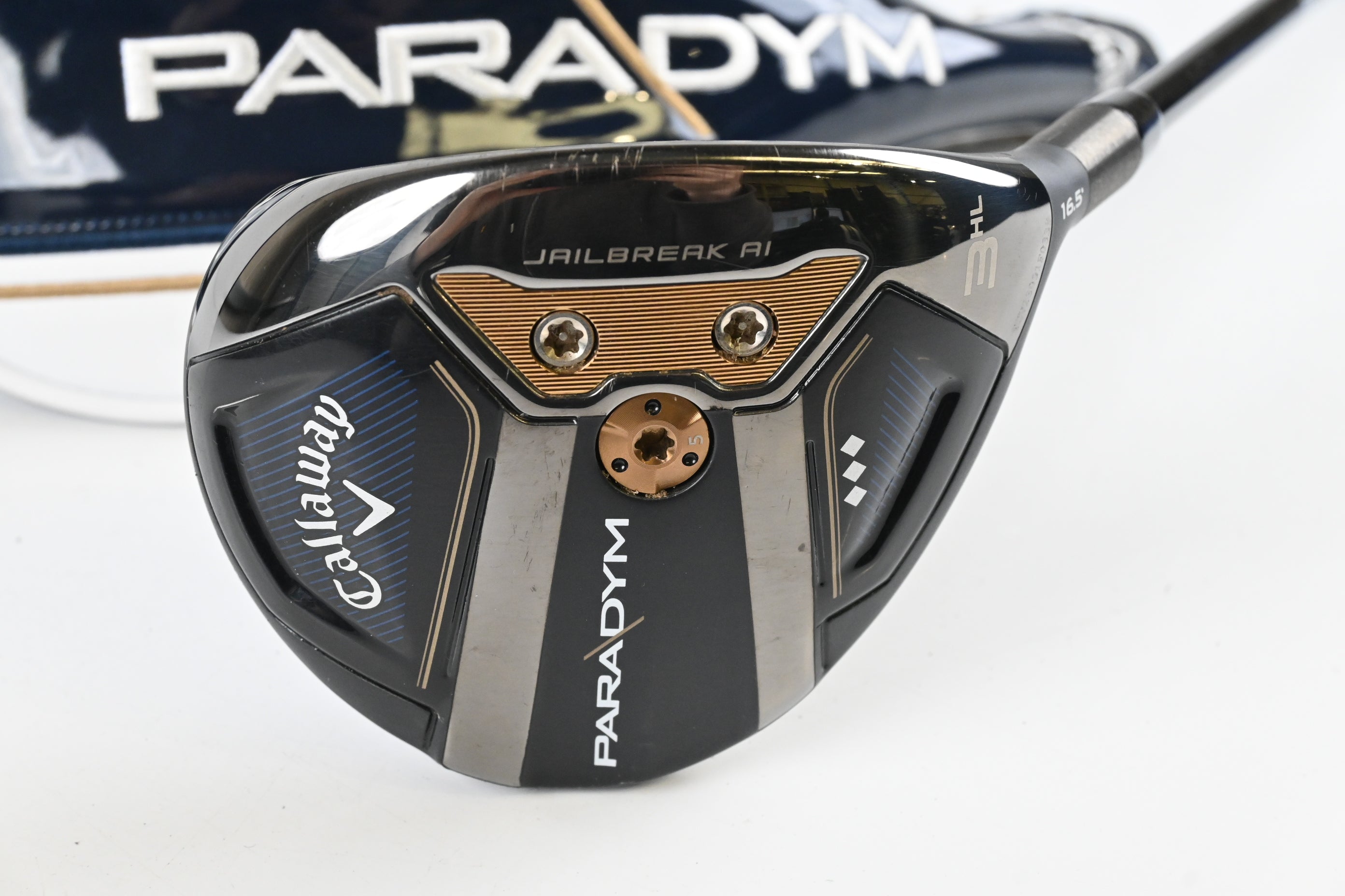 Callaway Paradym Triple Diamond #3 HL Wood / 16.5 Degree / Stiff Flex Tensei AV