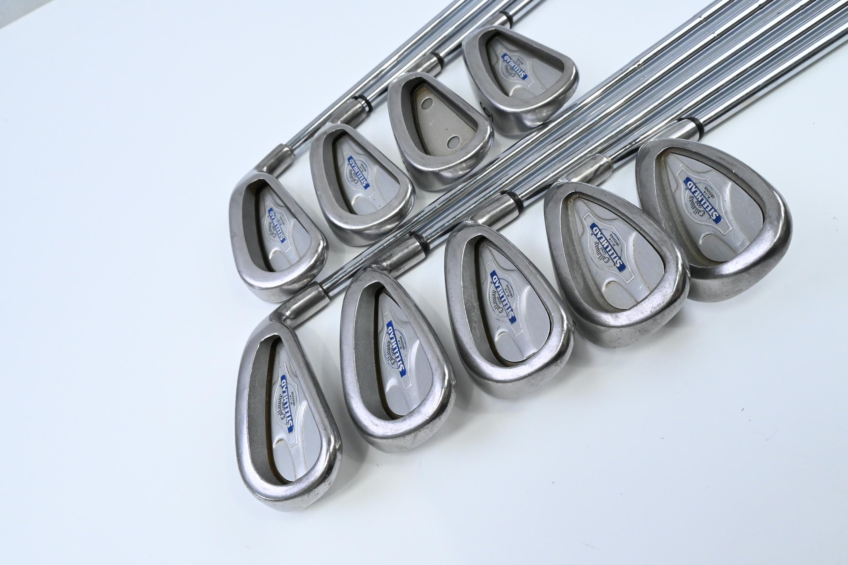 Callaway X-14 Irons / 3-PW+SW / Uniflex Callaway Steelhead Shafts