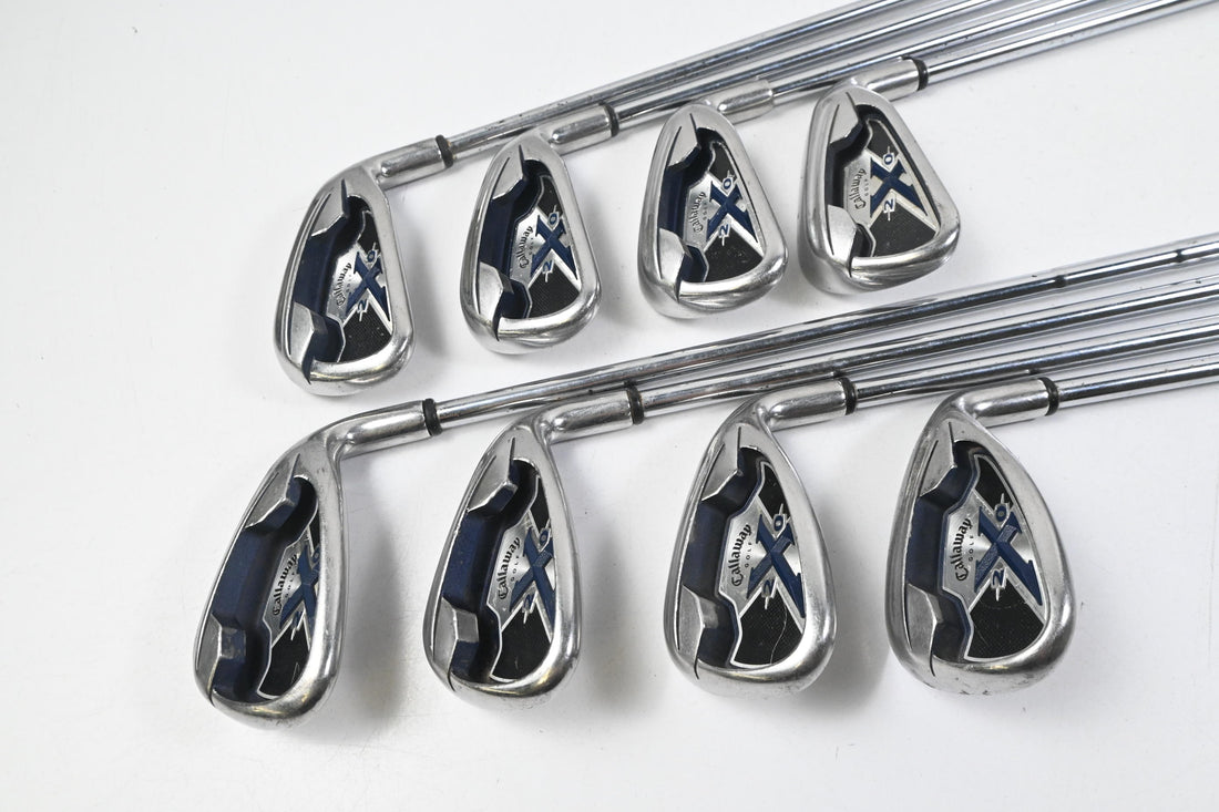 Callaway X-20 Irons / 4-PW+SW / Regular Flex Steel Shafts