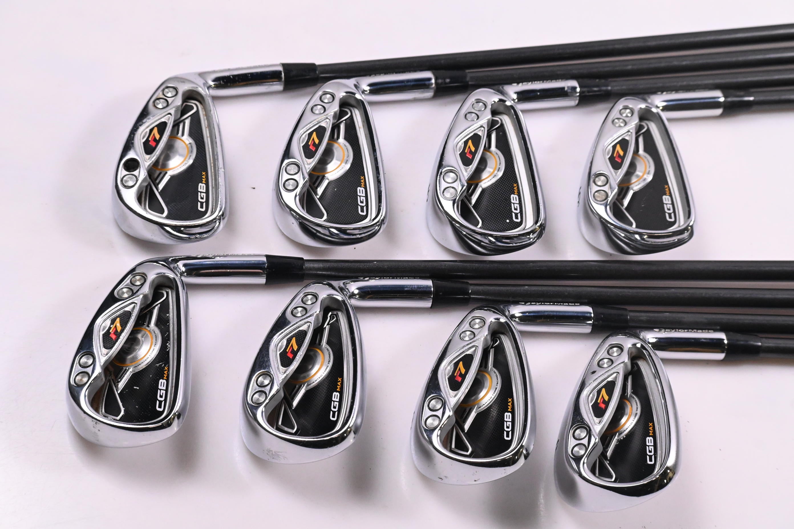 Taylormade R7 CGB Max Irons / 3-PW / Regular Flex Aldila XV Shafts