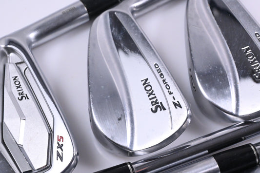 Srixon Z-Forged / ZX5 Combo Irons / 4-PW / Stiff Flex Dynamic Gold S300 Shafts
